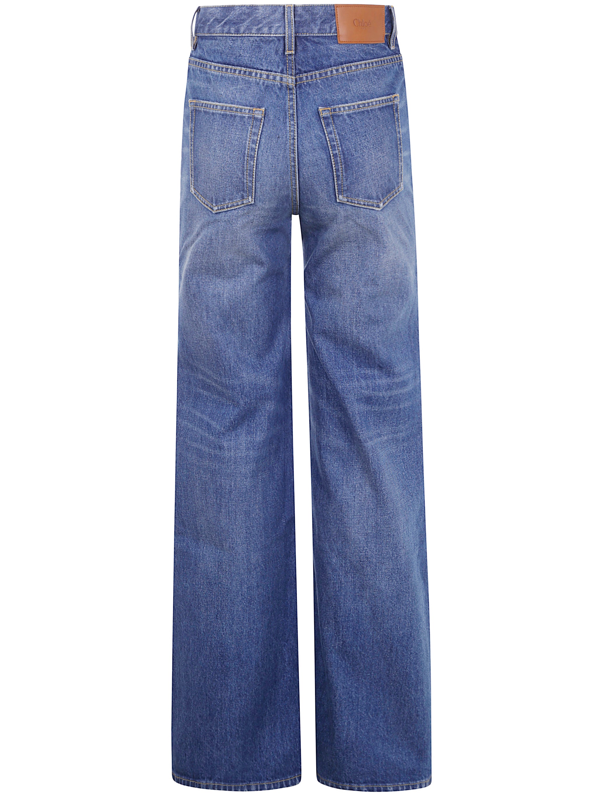 CHLOÉ High-Rise Flare Denim Pants - Size 26