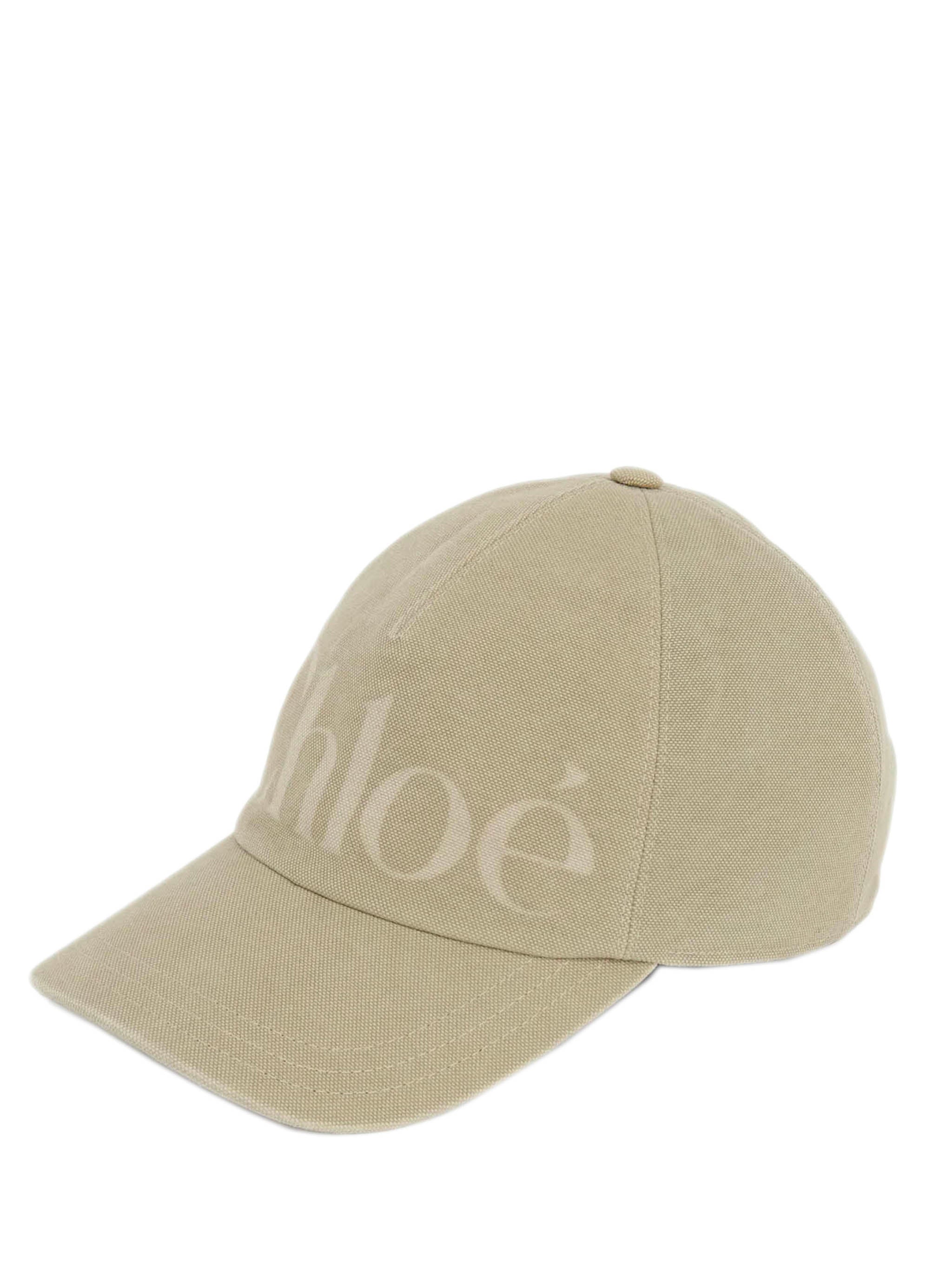 CHLOÉ Essentials Washed Cotton Cap - S/M Adjustable