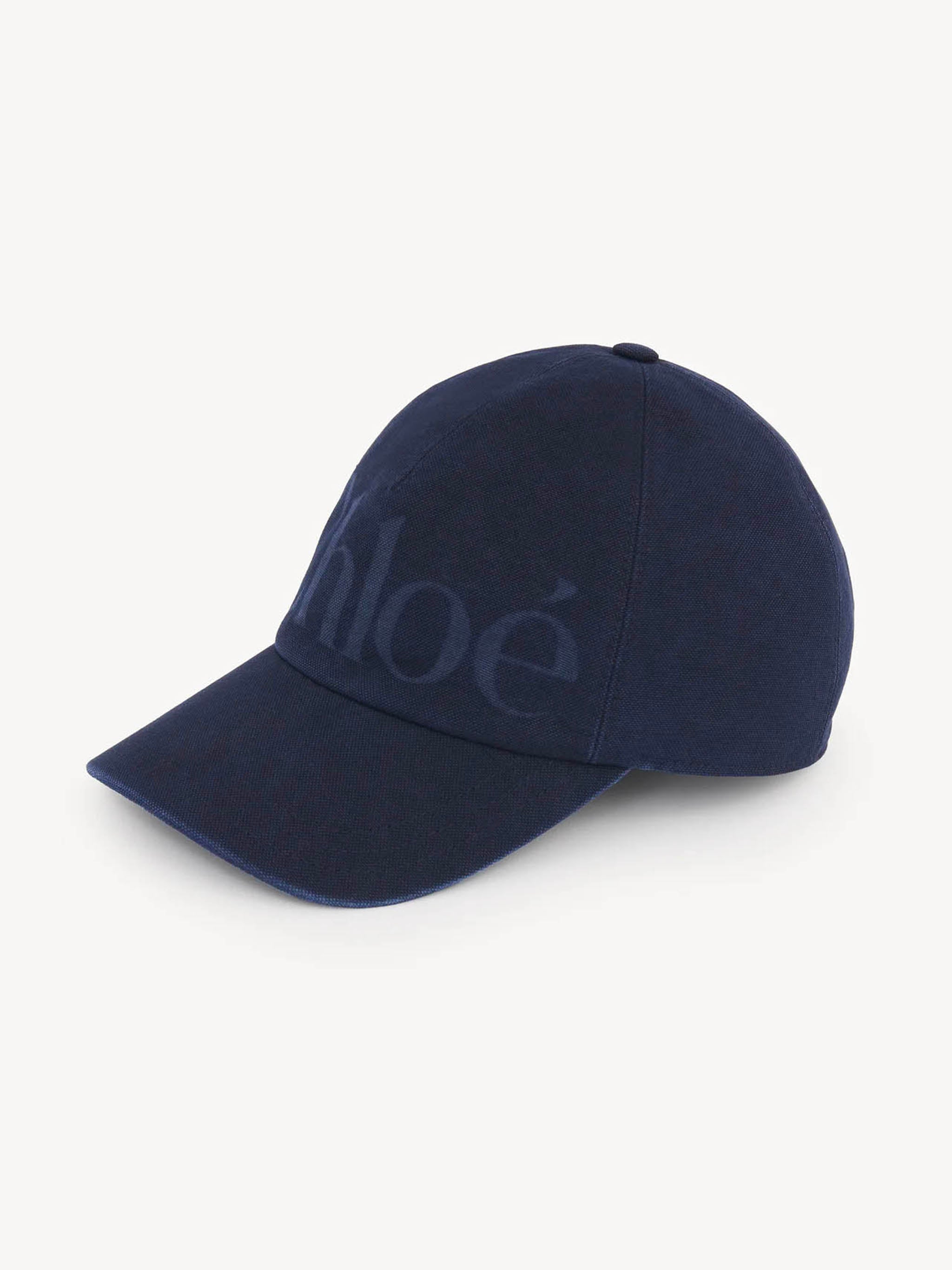 CHLOÉ Essential Washed Cotton Cap - Size S/M