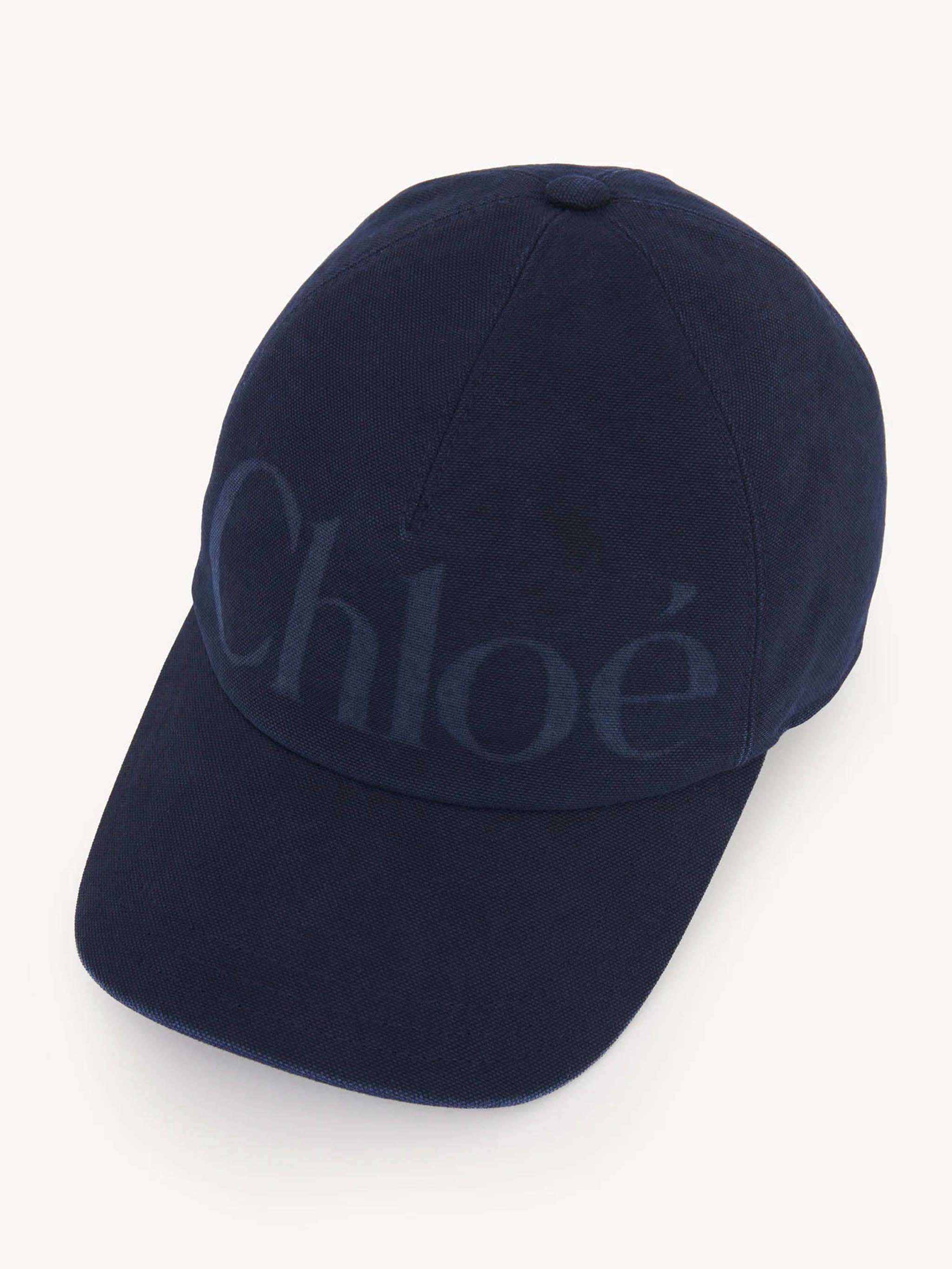 CHLOÉ Essential Washed Cotton Cap - Size S/M