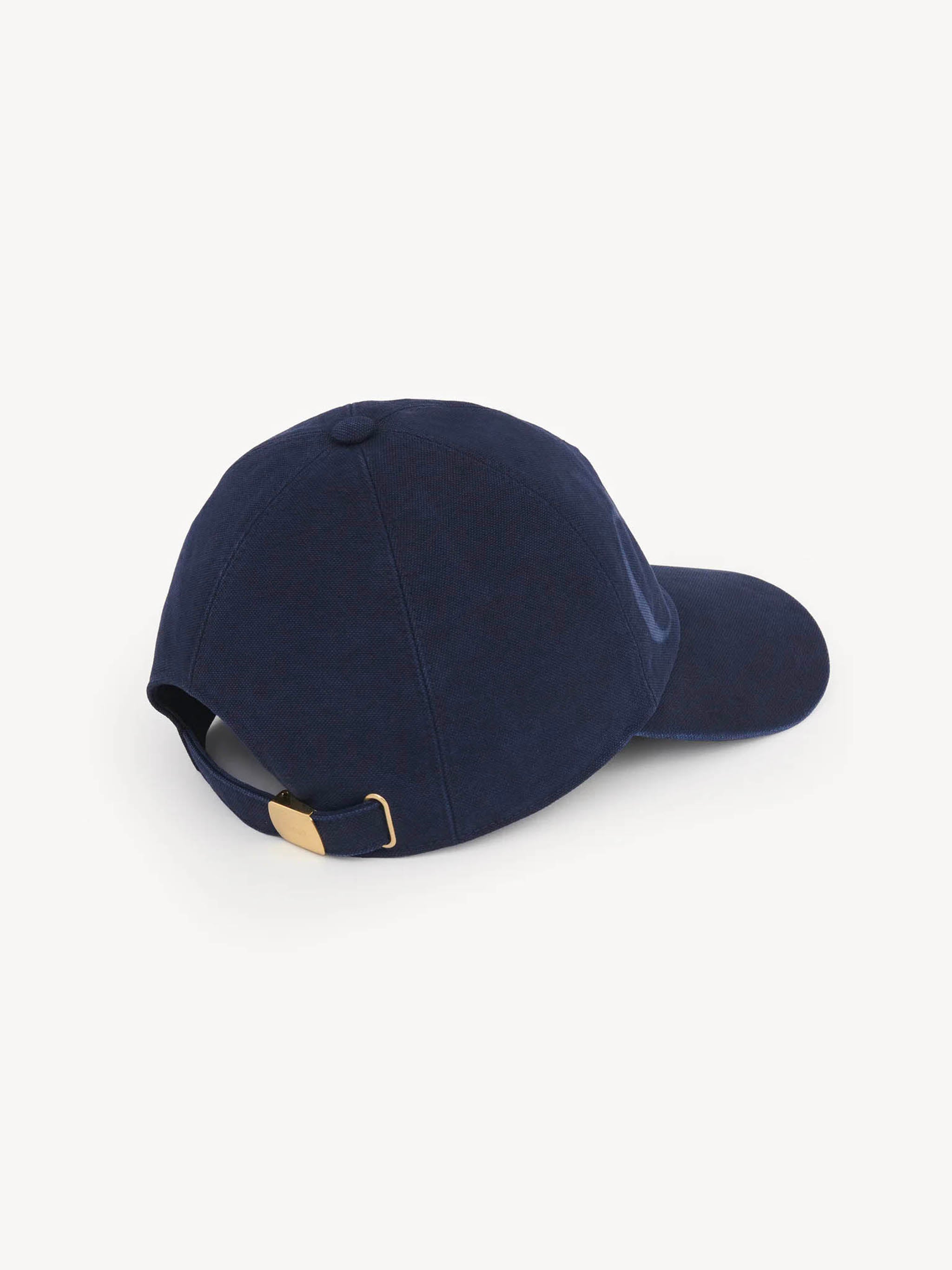 CHLOÉ Essential Washed Cotton Cap - Size S/M