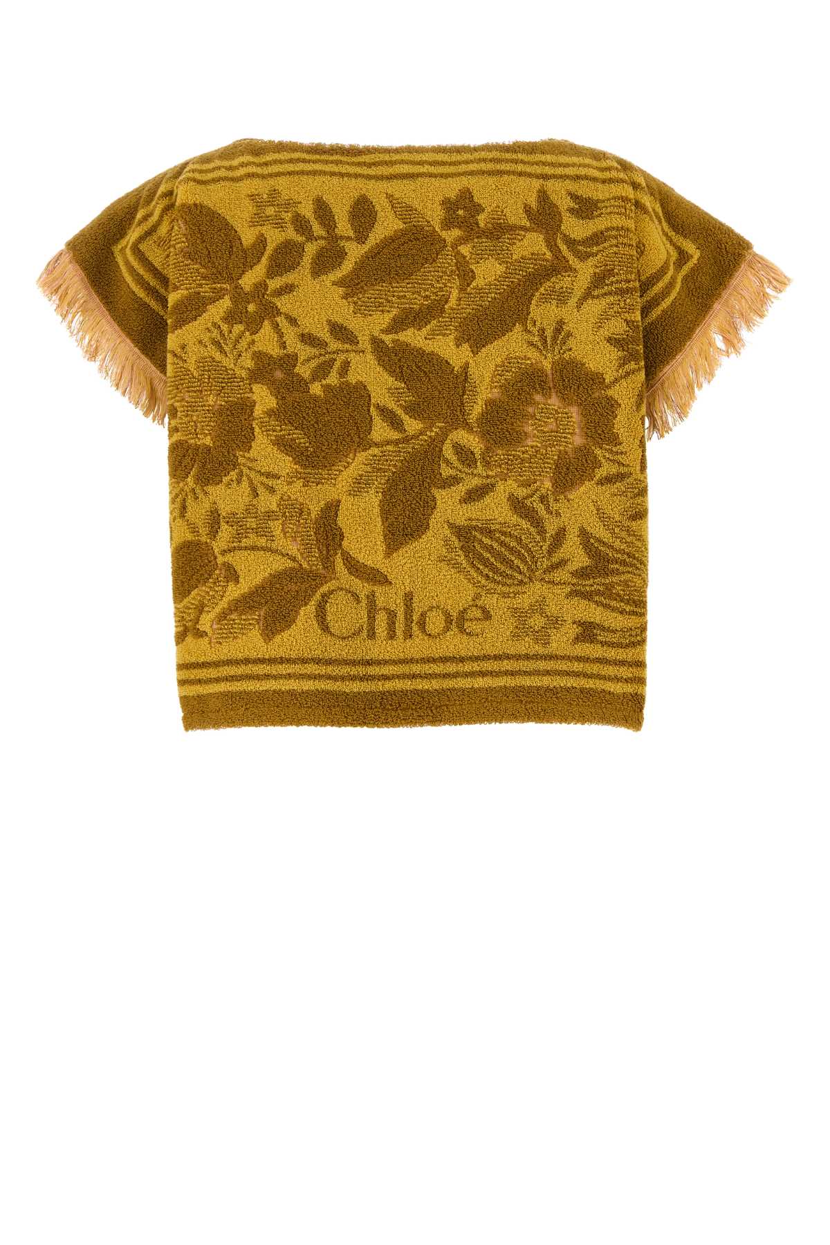 CHLOÉ Embroidered Terry Fabric Top