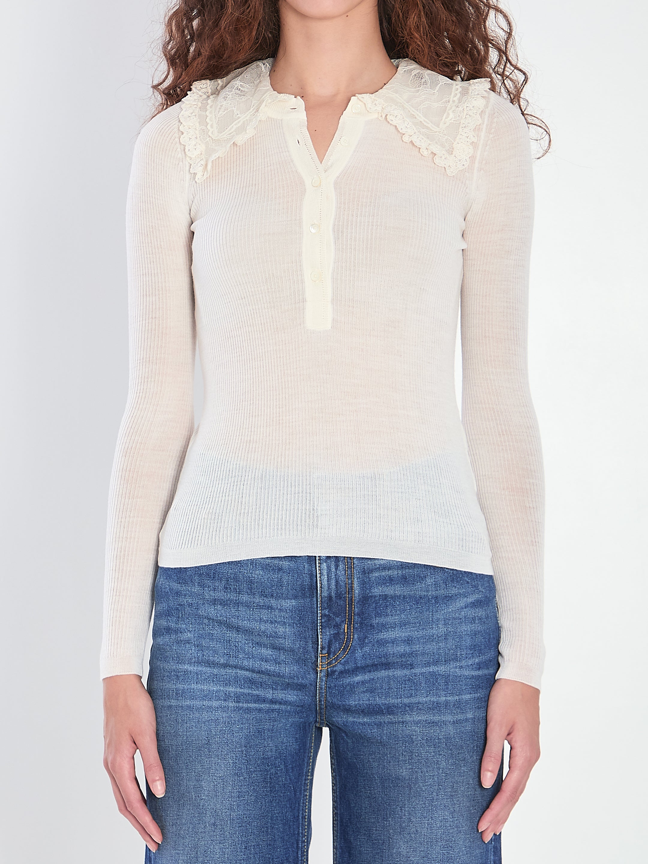 CHLOÉ Elegant Women's Wool Sweater