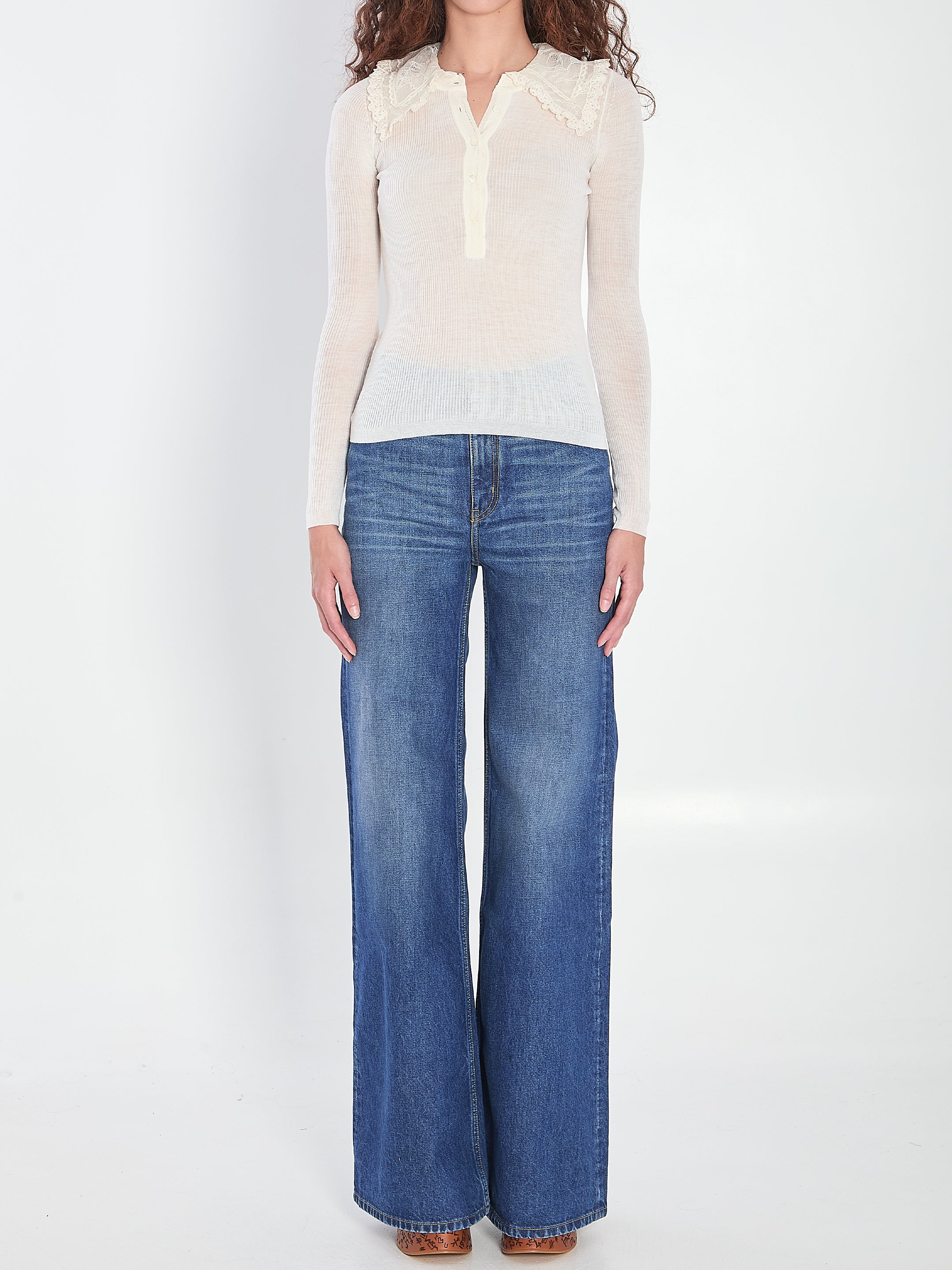 CHLOÉ Elegant Women's Wool Sweater
