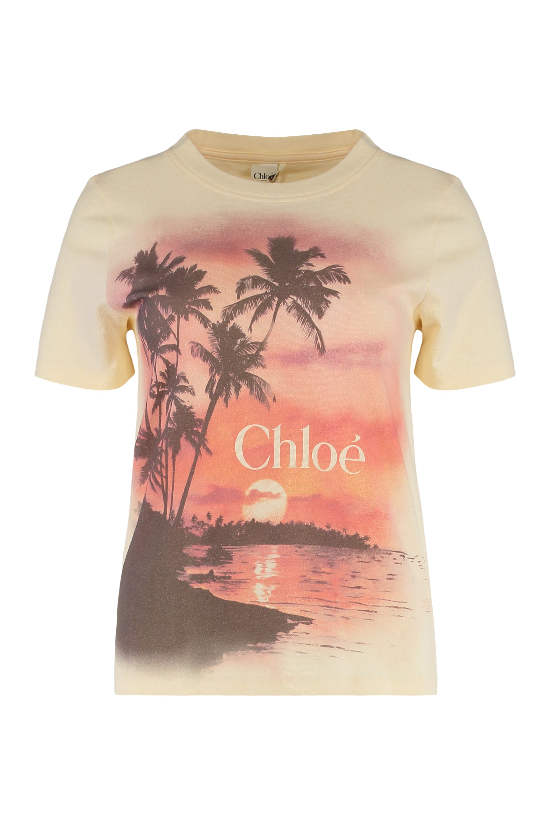 CHLOÉ Women's Cotton Printed T-Shirt