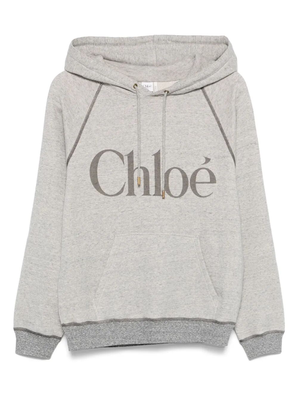 CHLOÉ Women's Logo Hoodie - Mini Fit