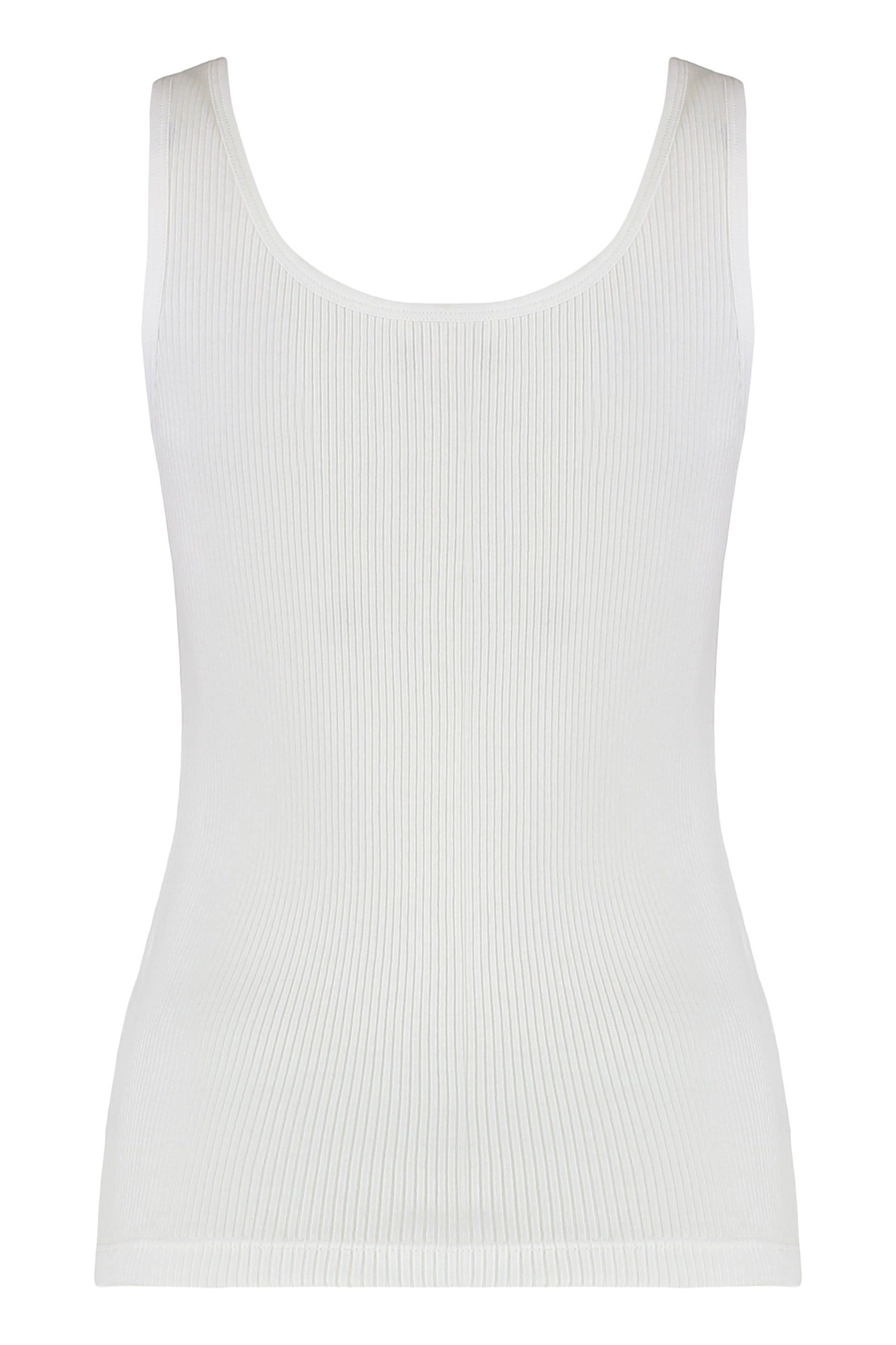 CHLOÉ Crewneck Tank Top with Pineapple Patch - Size S