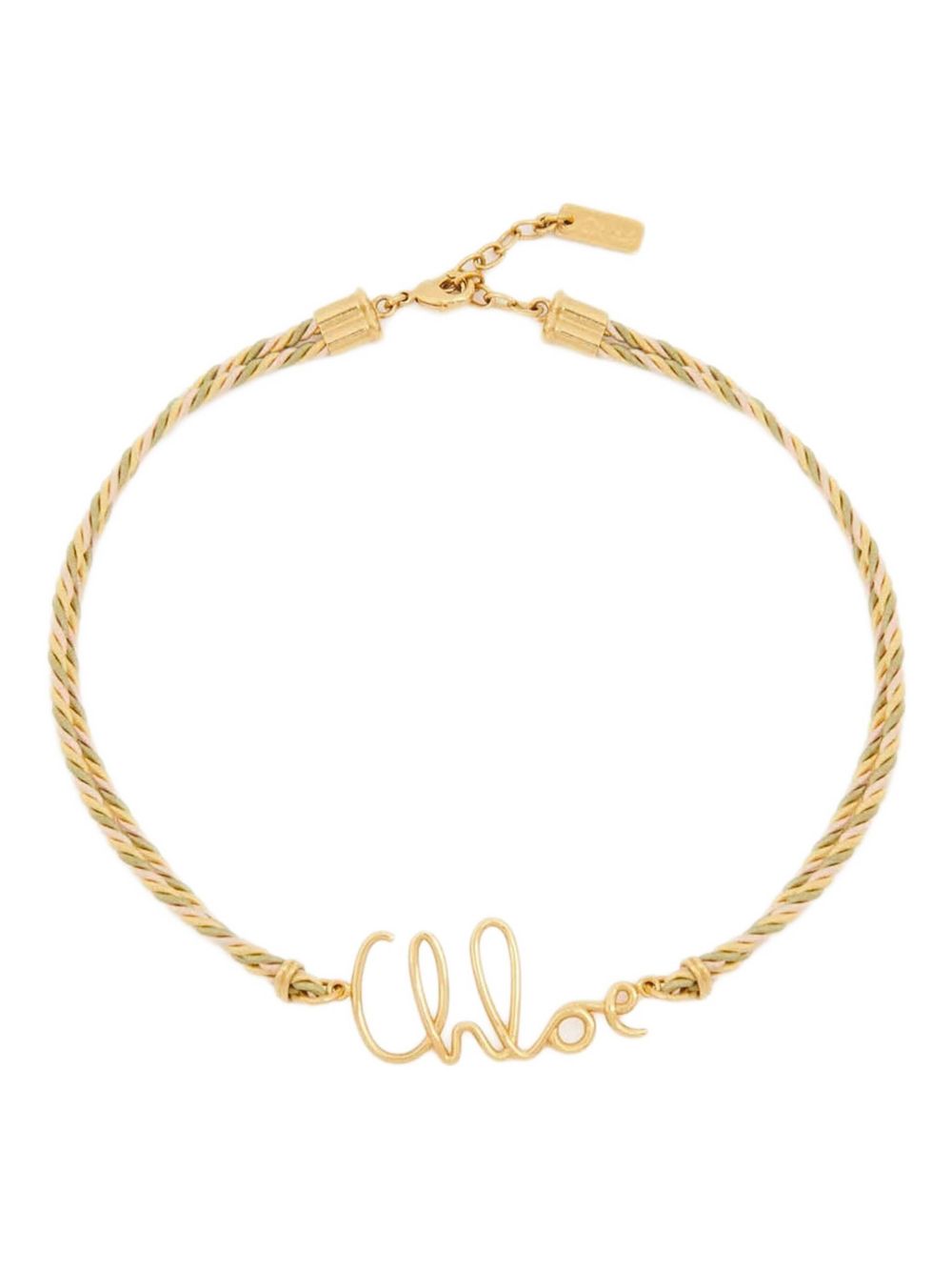 CHLOÉ Chic Logo Necklace