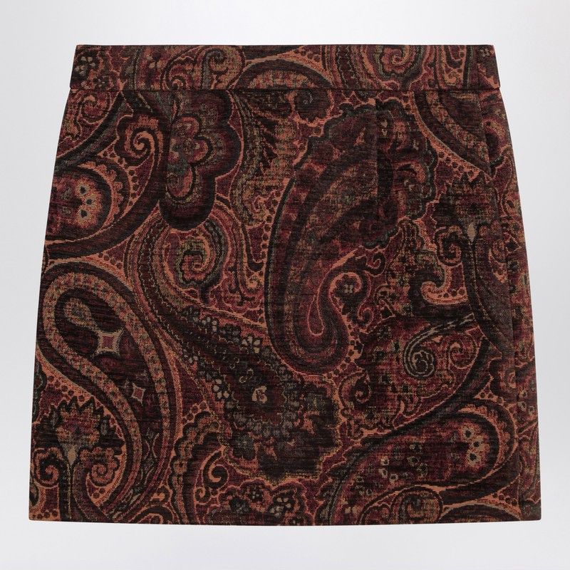 CHLOÉ Chic Mini Skirt with Jacquard Pattern
