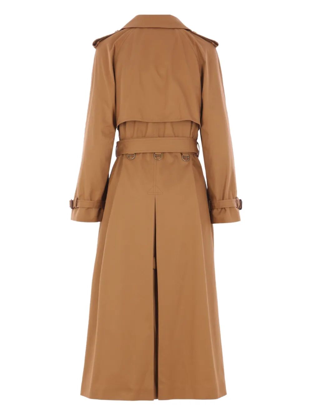 CHLOÉ Double-Breasted Cotton Gabardine Trench Jacket