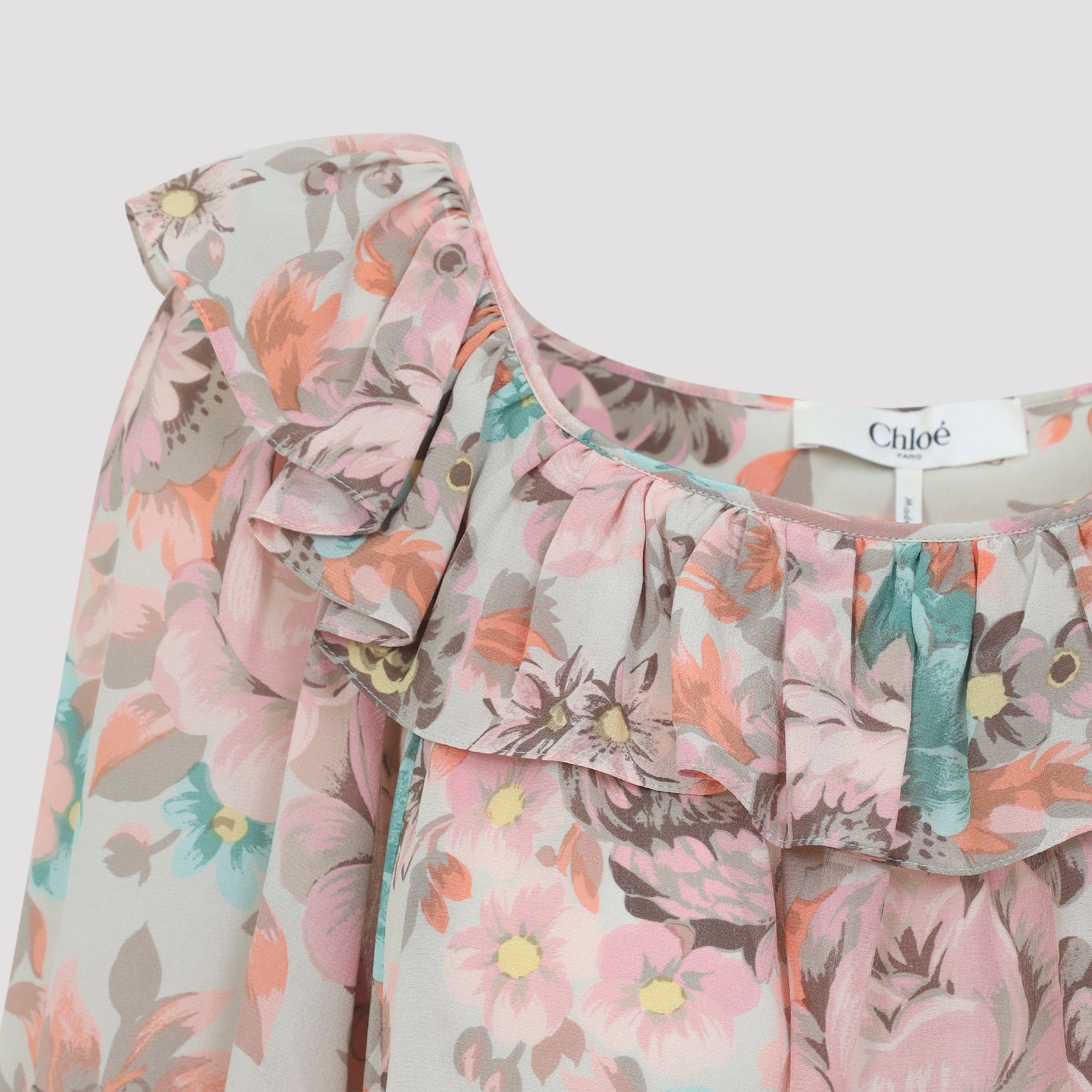 CHLOÉ Elegant Silk Mini Dress for Women