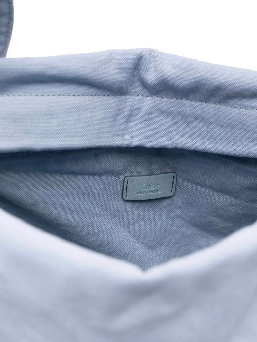 CHLOÉ Oversized Tote Handbag with Signature Logo - Height 33 CM, Width 45 CM, Depth 23 CM