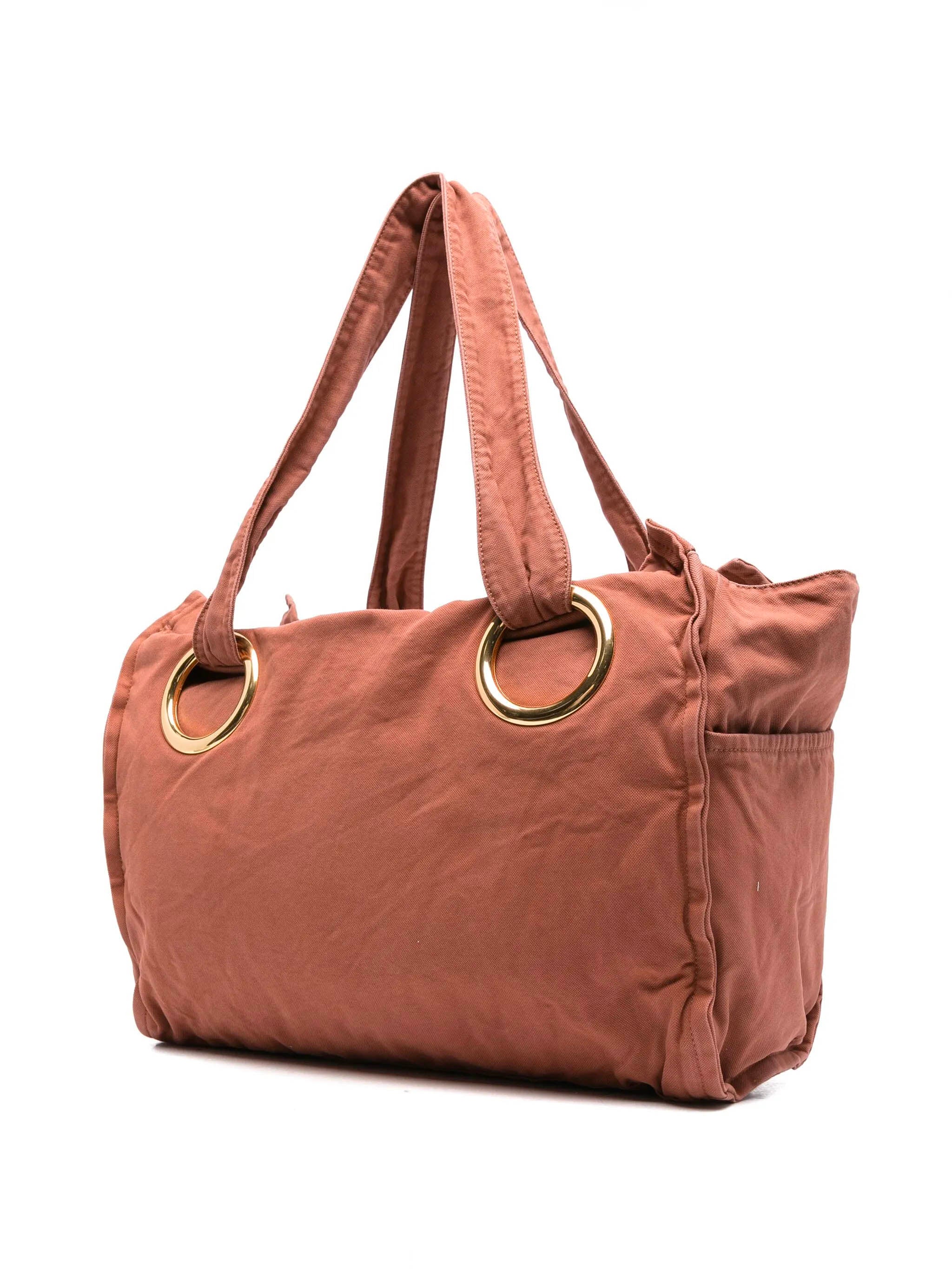 CHLOÉ Plage Oversized Tote Handbag - 33x45x23 CM