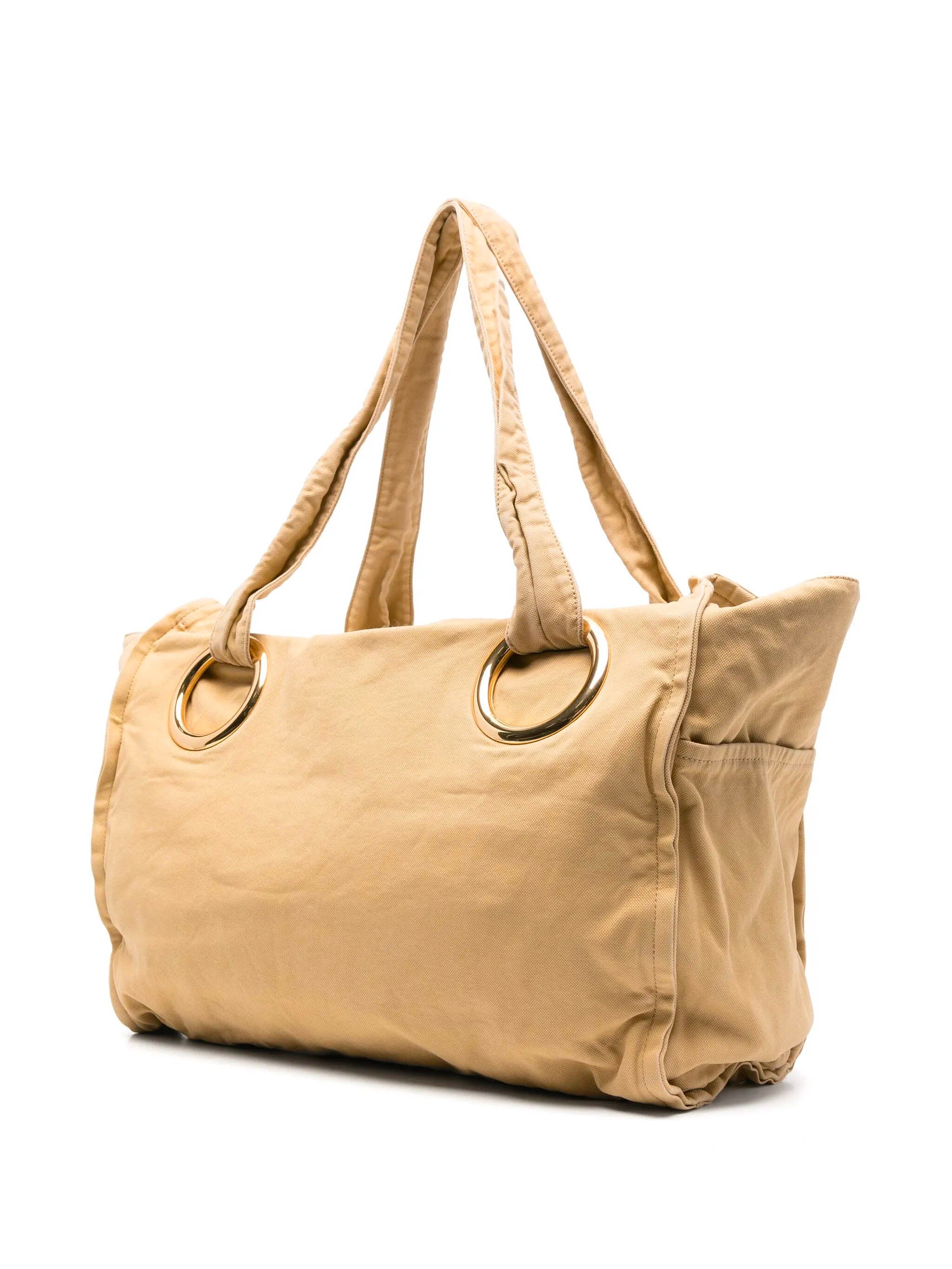 CHLOÉ Oversized Tote Handbag - Height 33 CM, Width 45 CM, Depth 23 CM