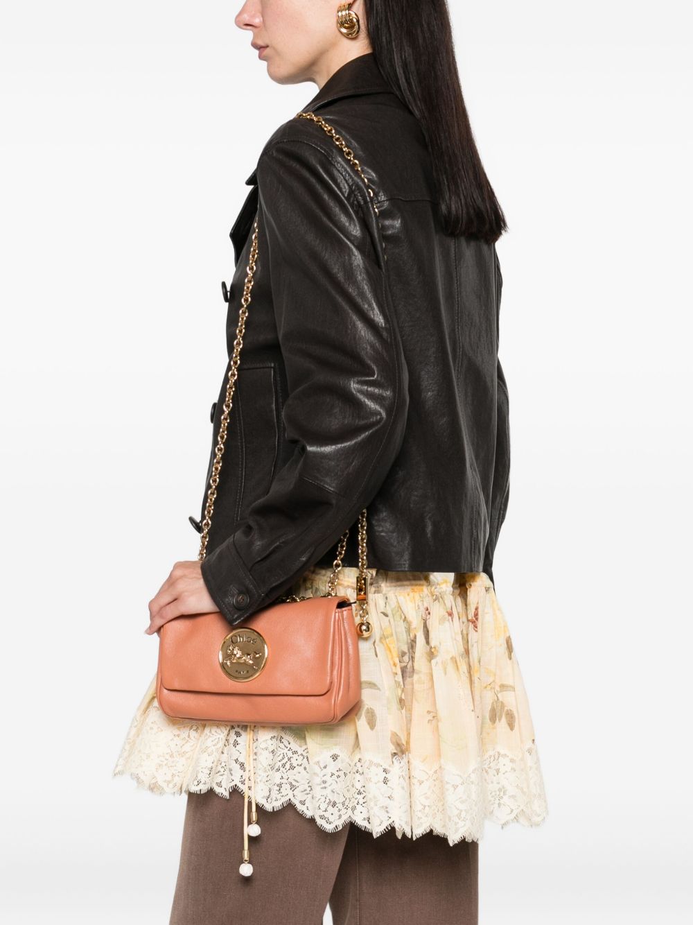 CHLOÉ Heritage Small Shoulder Mini Handbag