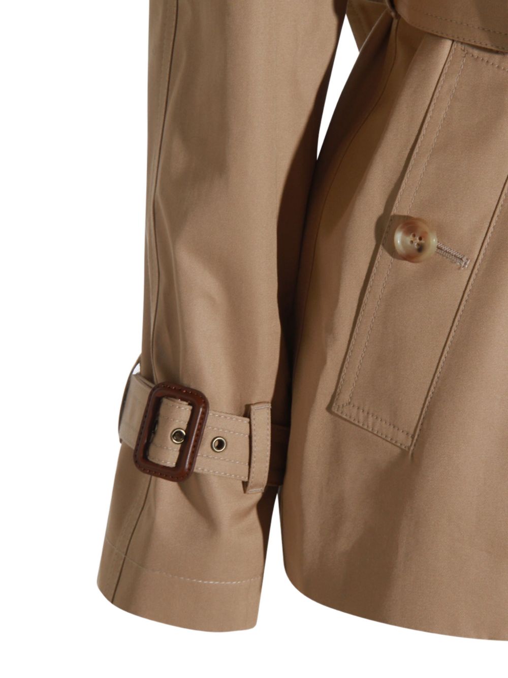 CHLOÉ Mini Cotton Short Trench Jacket