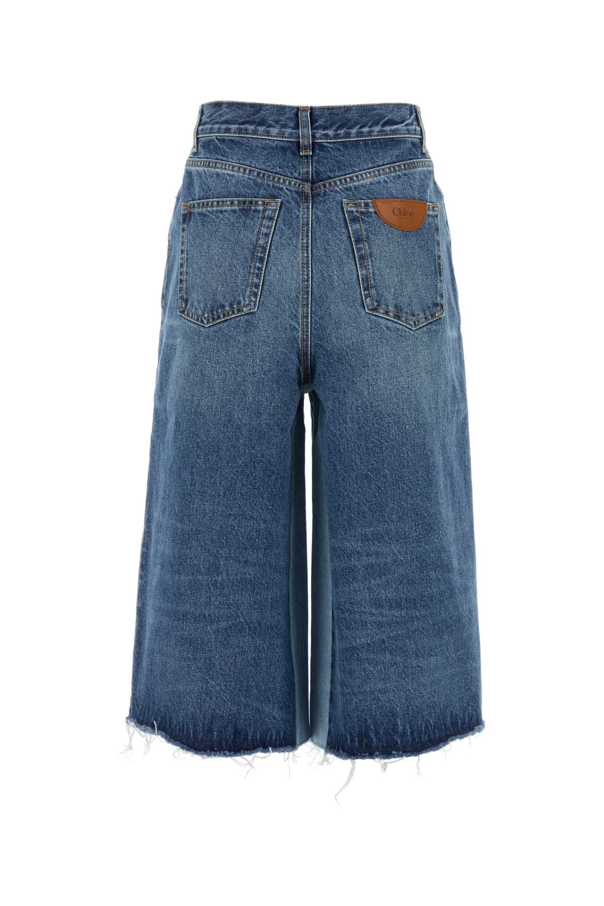 CHLOÉ Denim Bermuda Shorts for Women