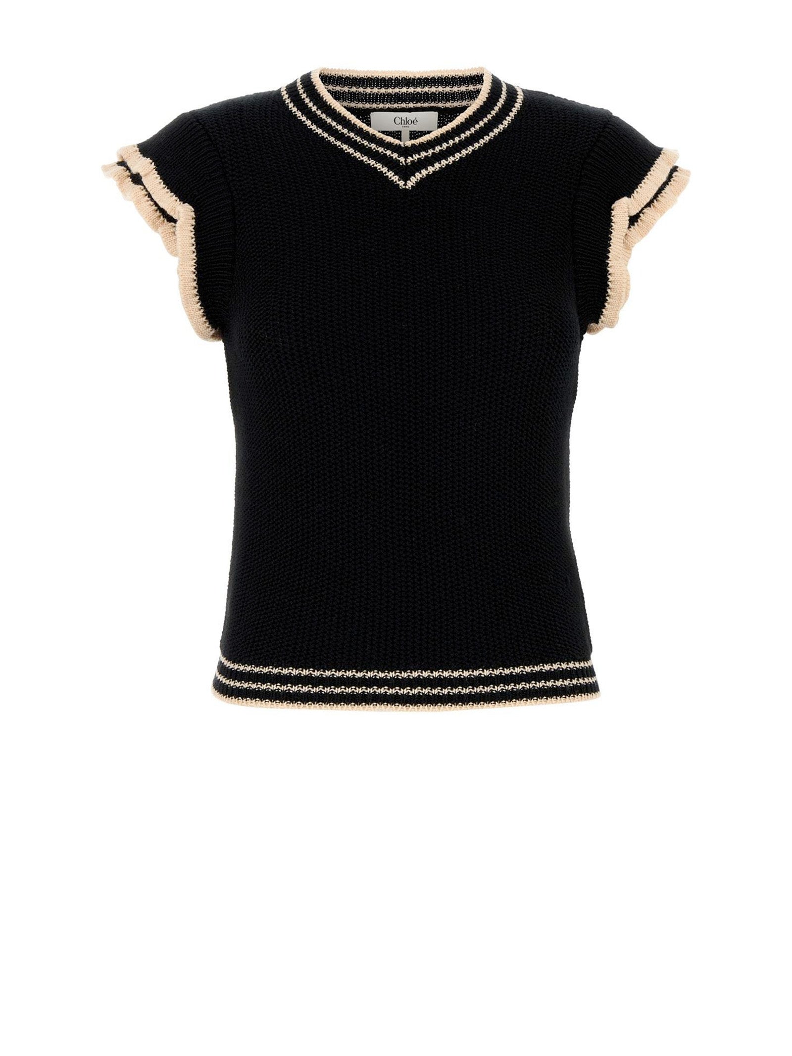 CHLOÉ Chic Wool Top for Women