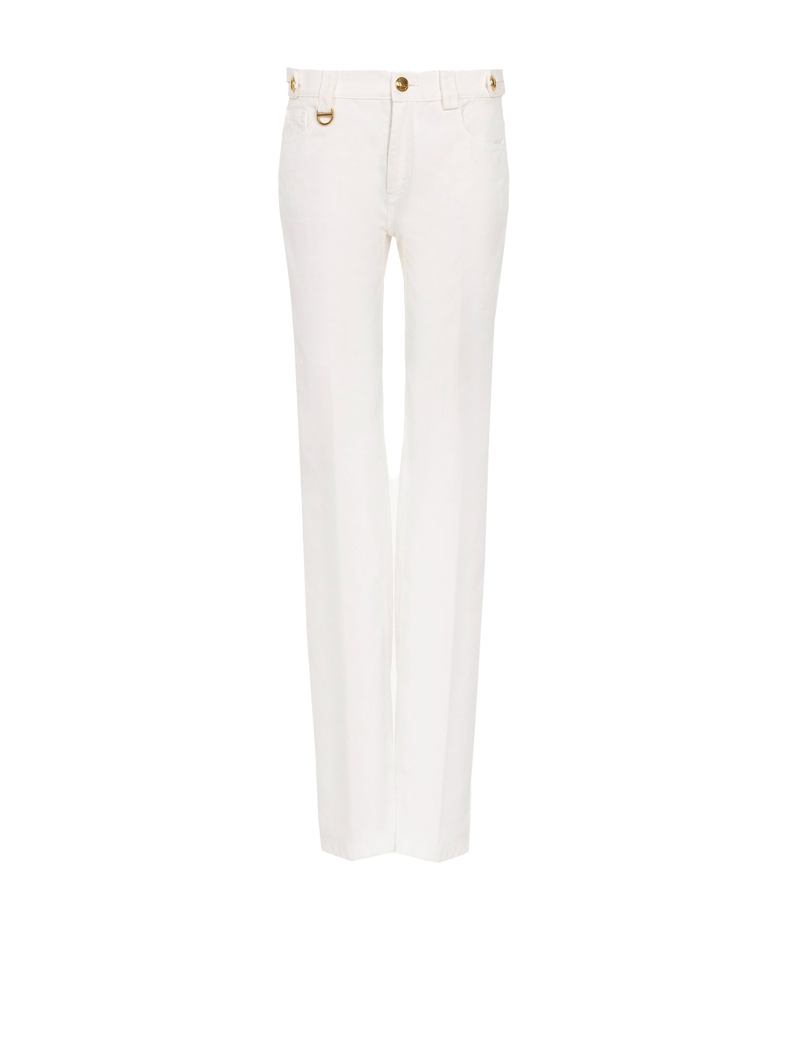 CHLOÉ Bovine and Polyester Blend Trousers