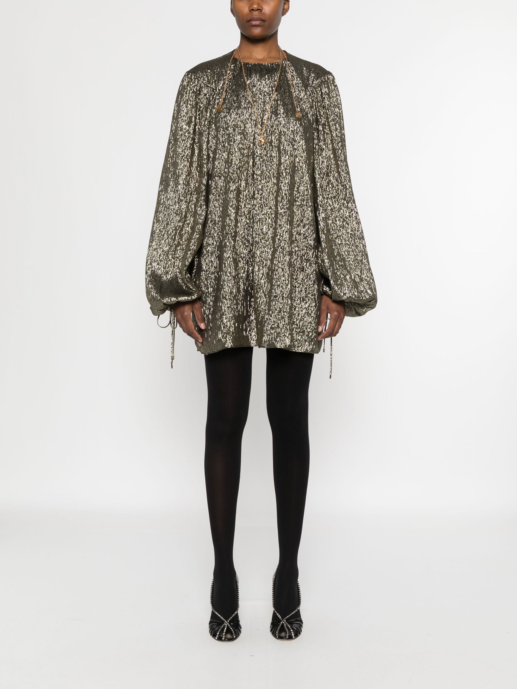 CHLOÉ Ruched Mini Dress