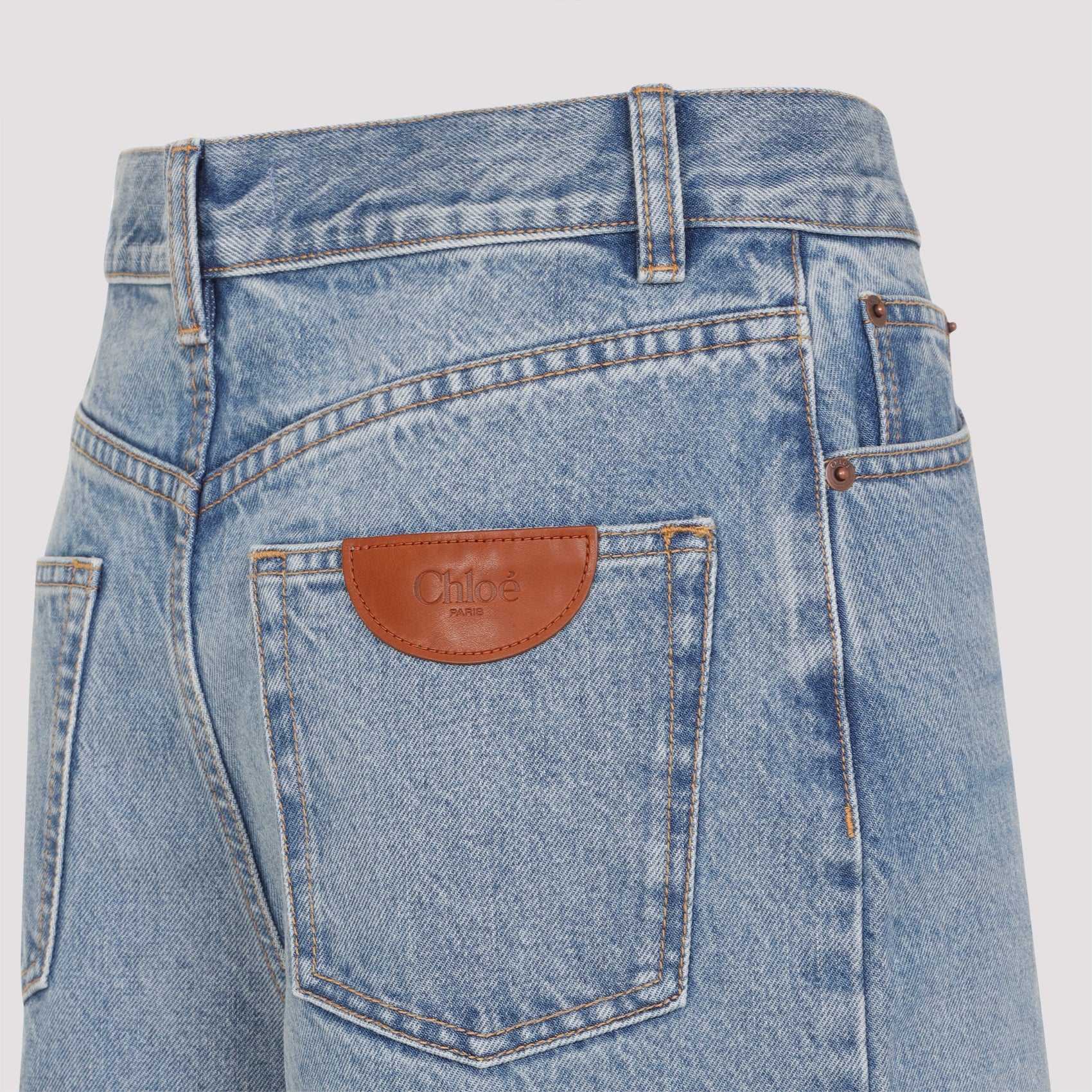 CHLOÉ Flared Leg Denim Jeans