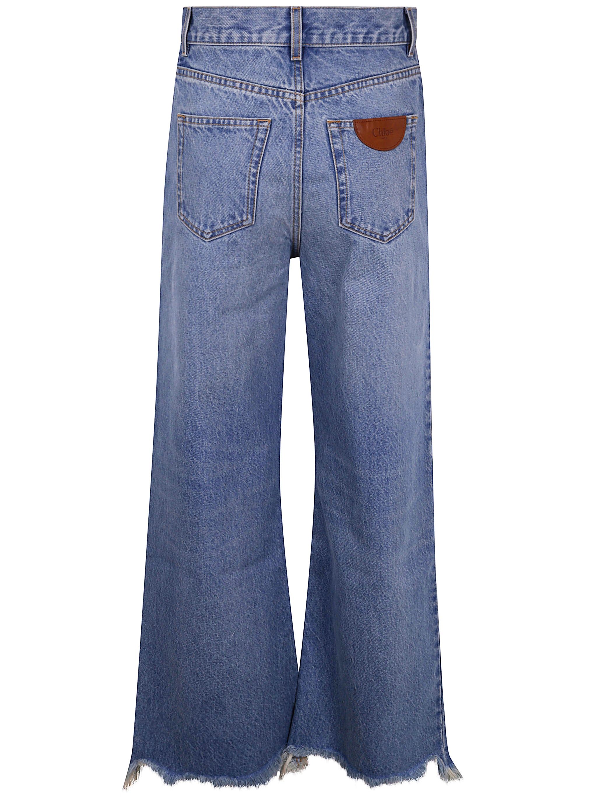 CHLOÉ Flared Leg Denim Pants for Women