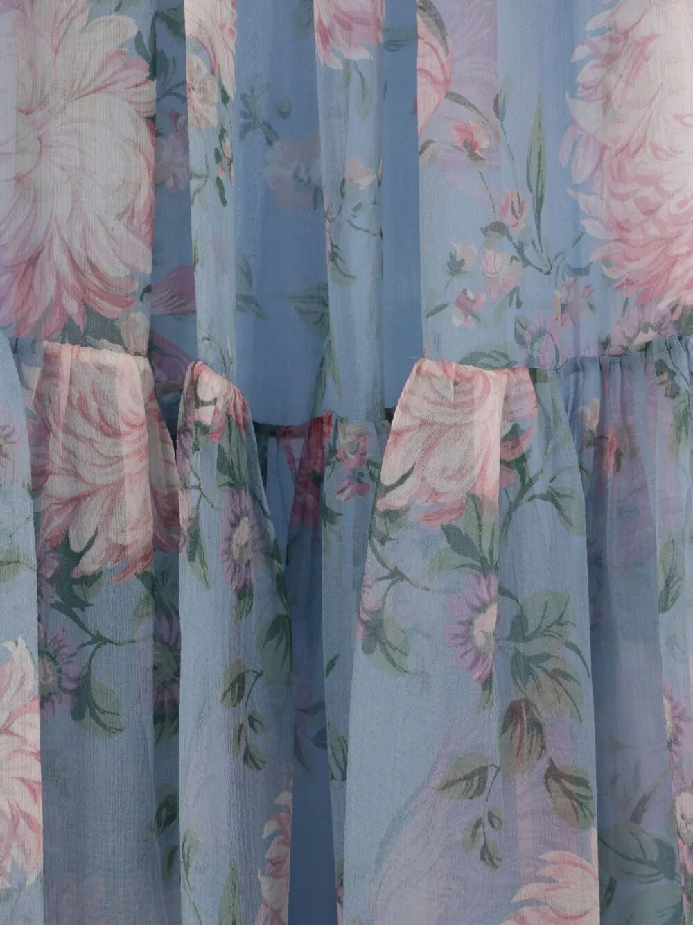 CHLOÉ Floral Printed Muslin Long Dress for Women