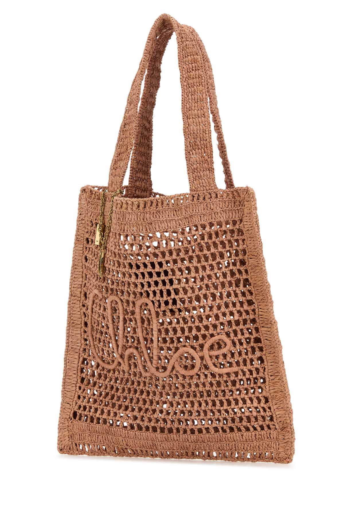 CHLOÉ Summer Banana Tote Handbag