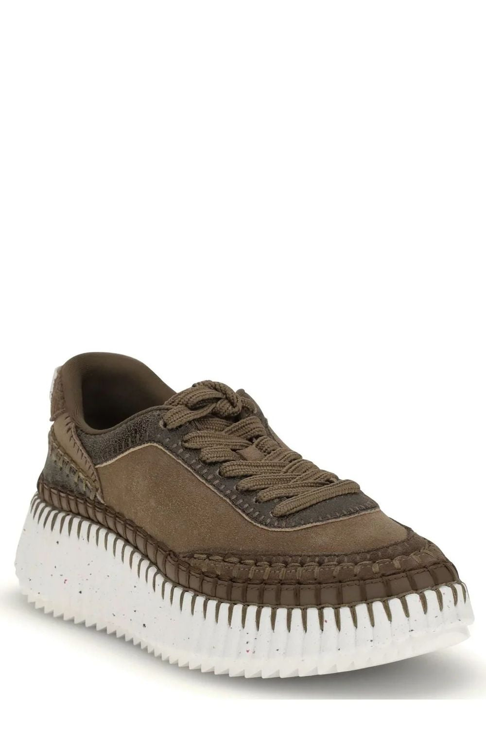 CHLOÉ Women's Mini Luxe Leather Sneakers