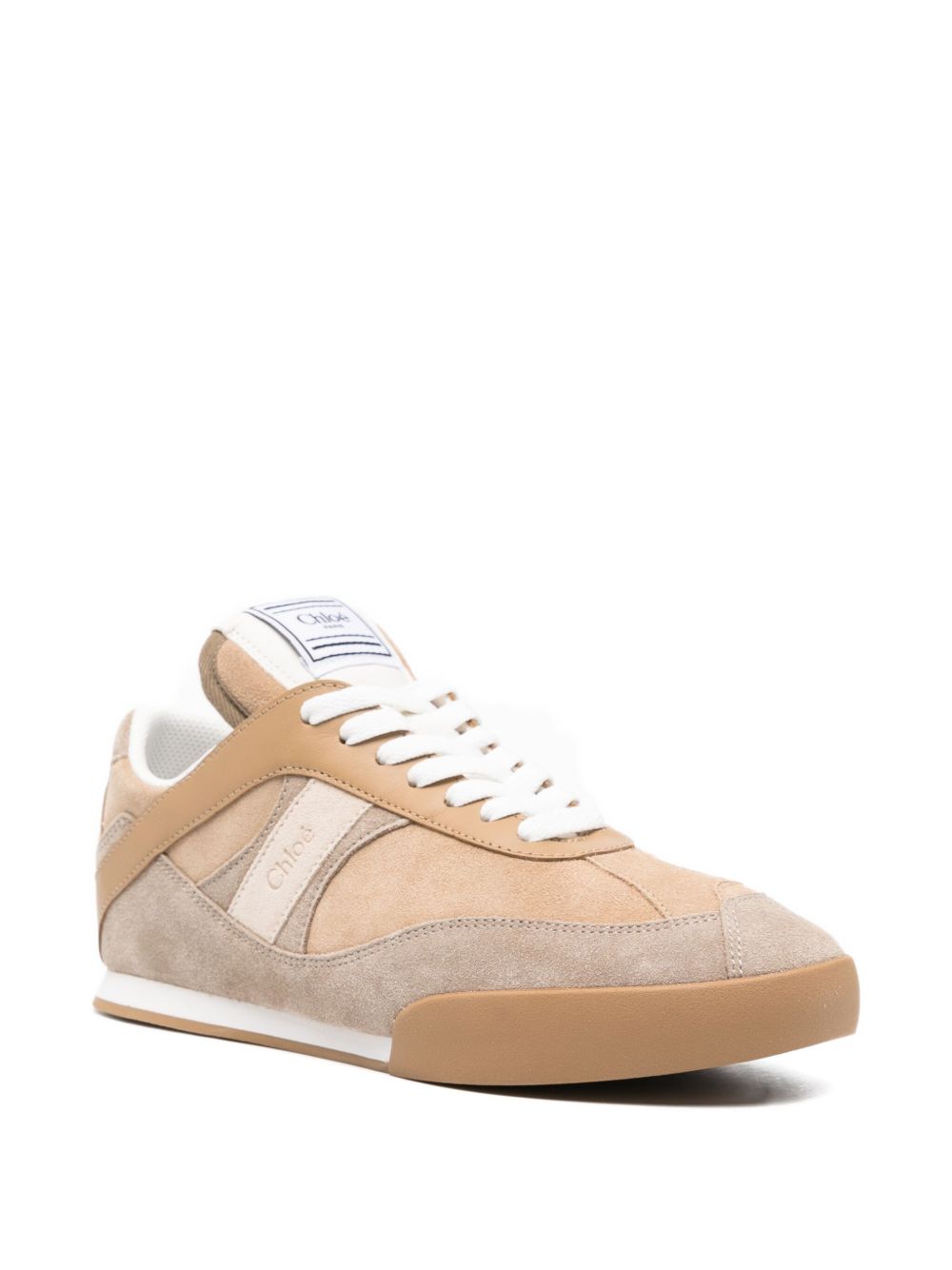 CHLOÉ Women's Suede Kick Sneakers - FW25 Collection