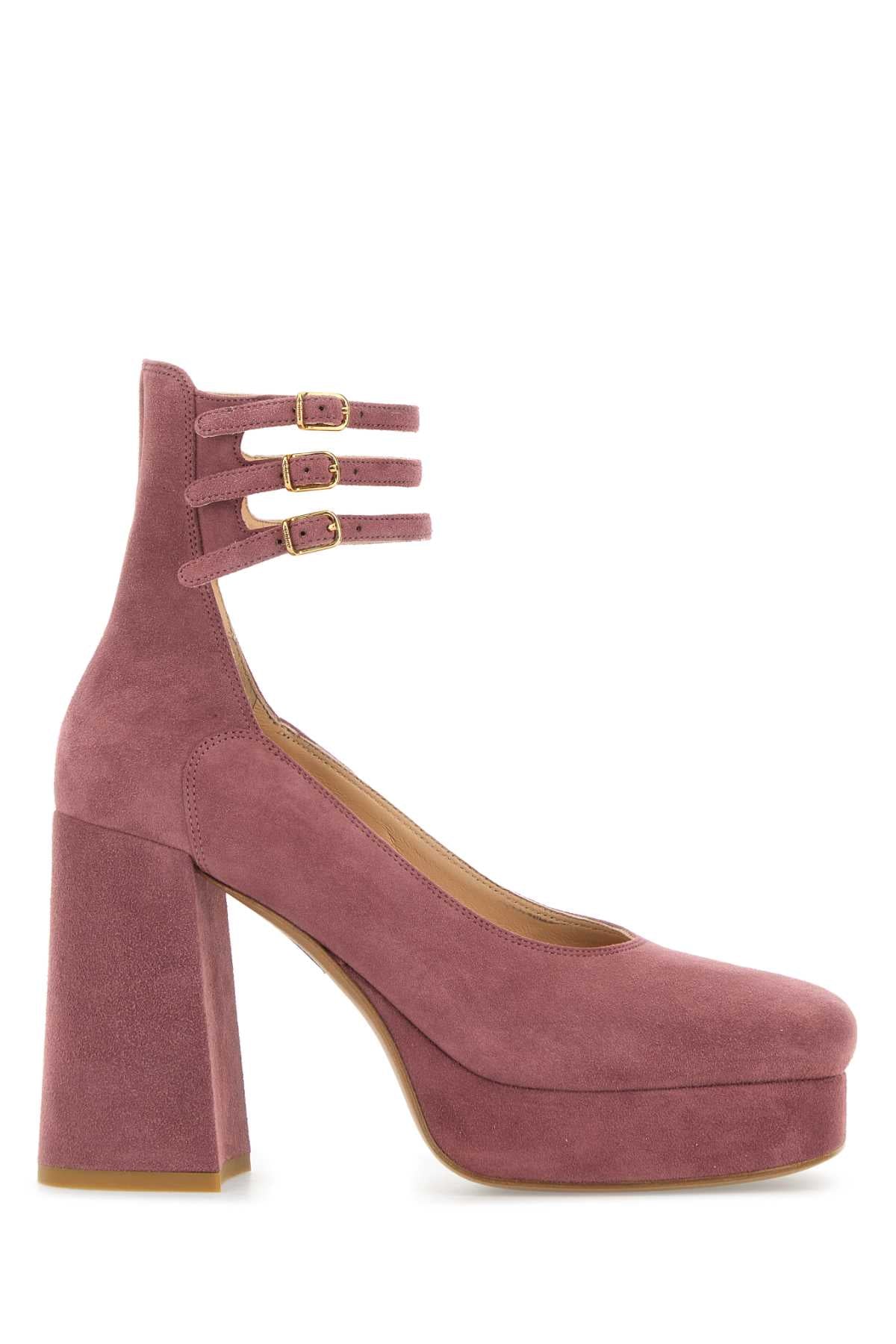 CHLOÉ Suede Loti Pumps - FW25