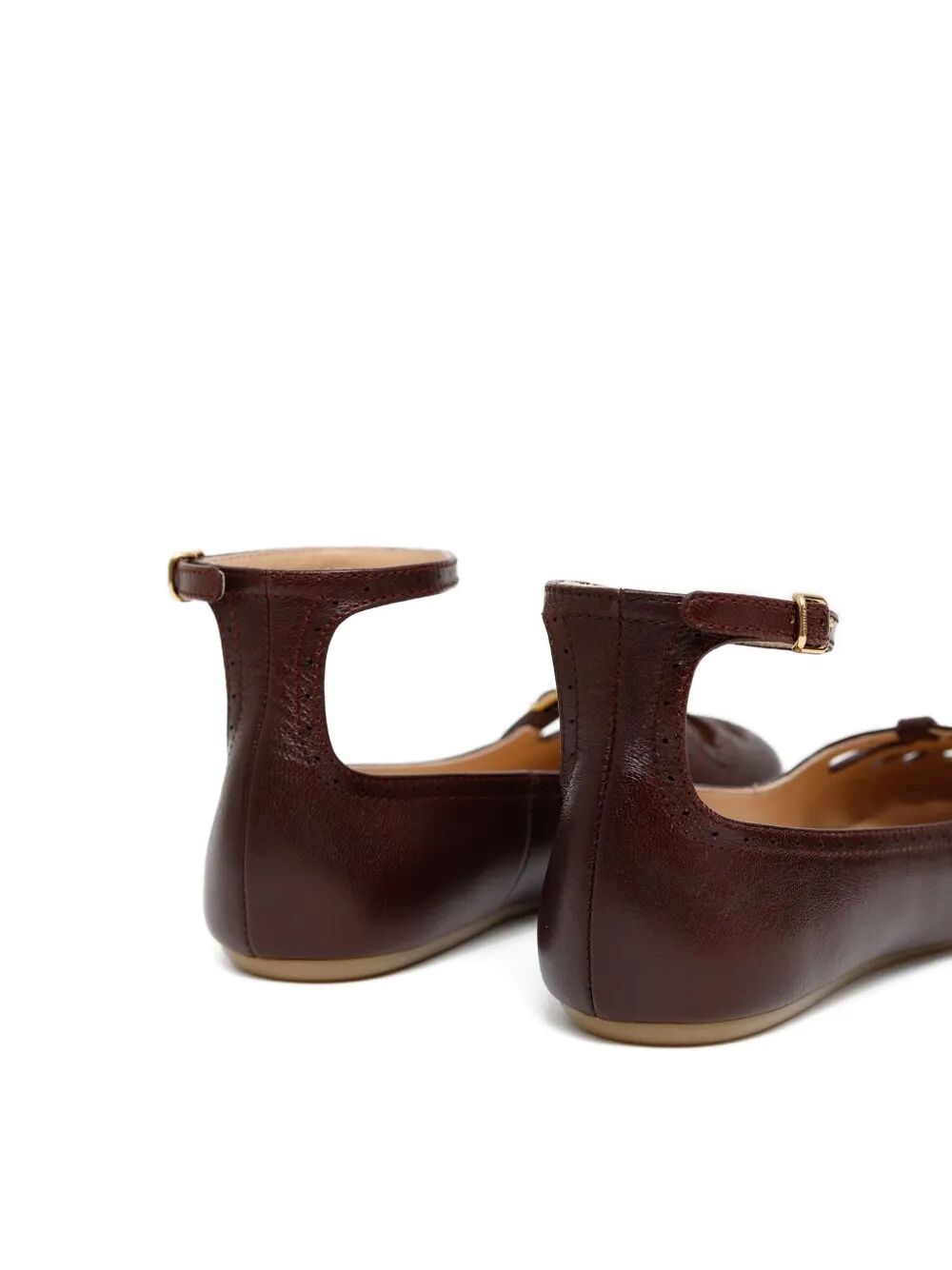 CHLOÉ Burnished Look Flat Shoes for Women