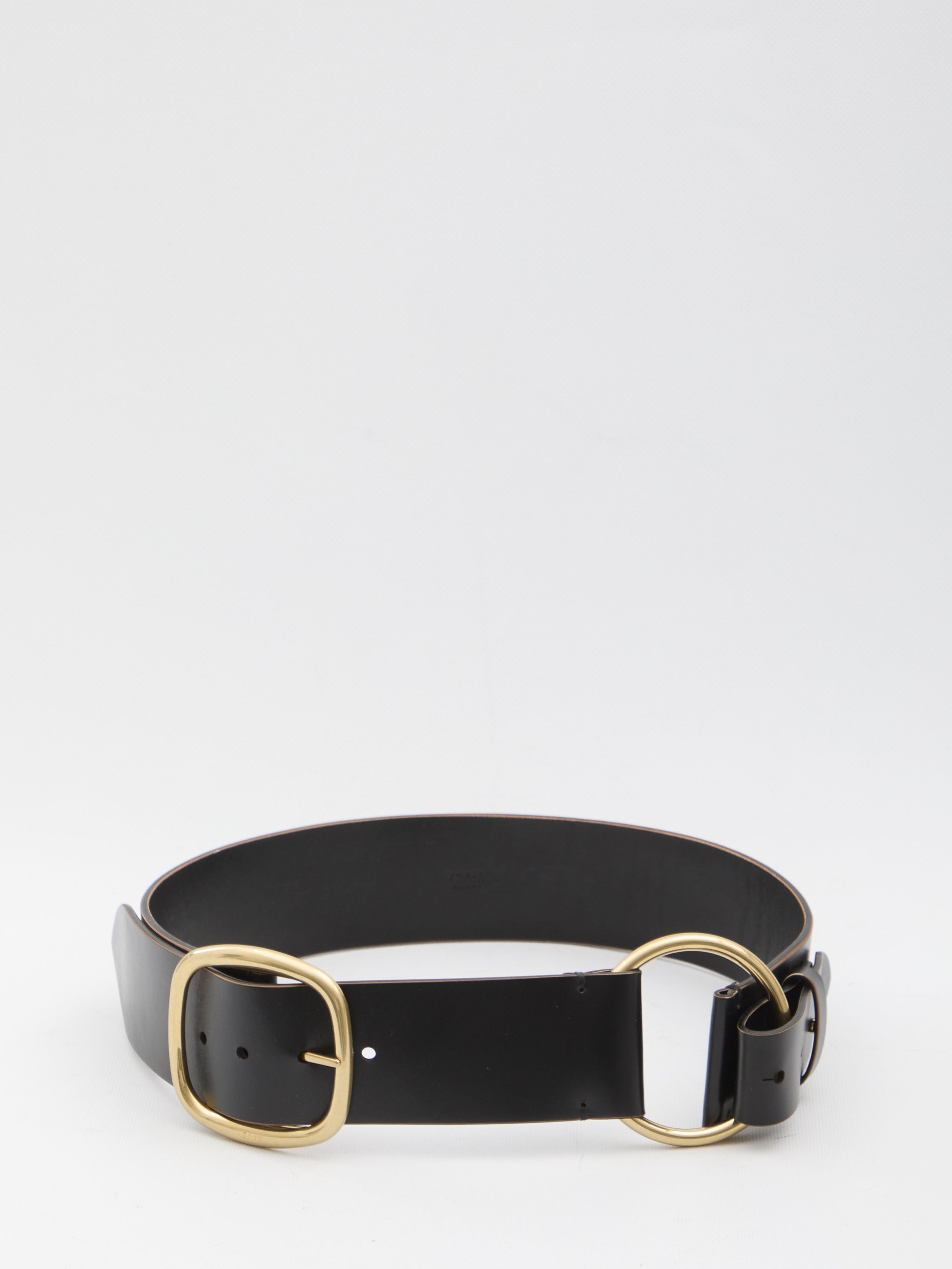 CHLOÉ Anita Vintage-Effect Hip Belt - 5.5 cm Width