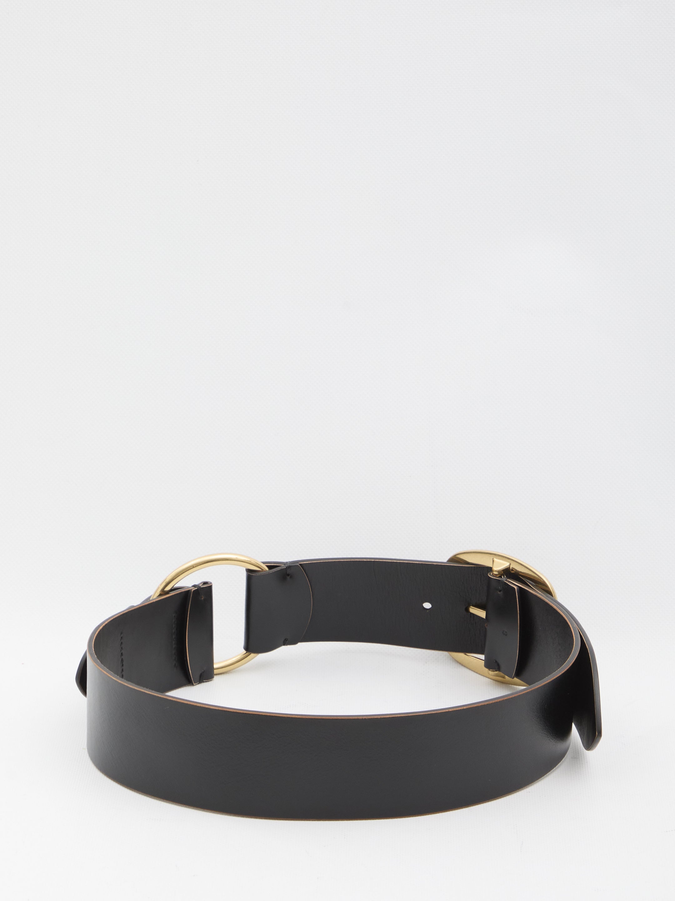 CHLOÉ Anita Vintage-Effect Hip Belt - 5.5 cm Width