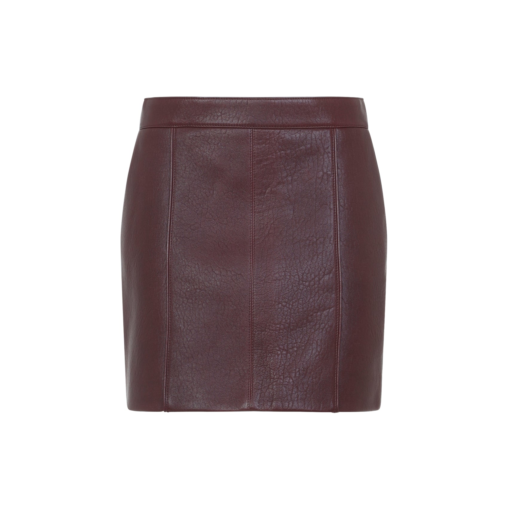 CHLOÉ Lamb Leather Mini Skirt