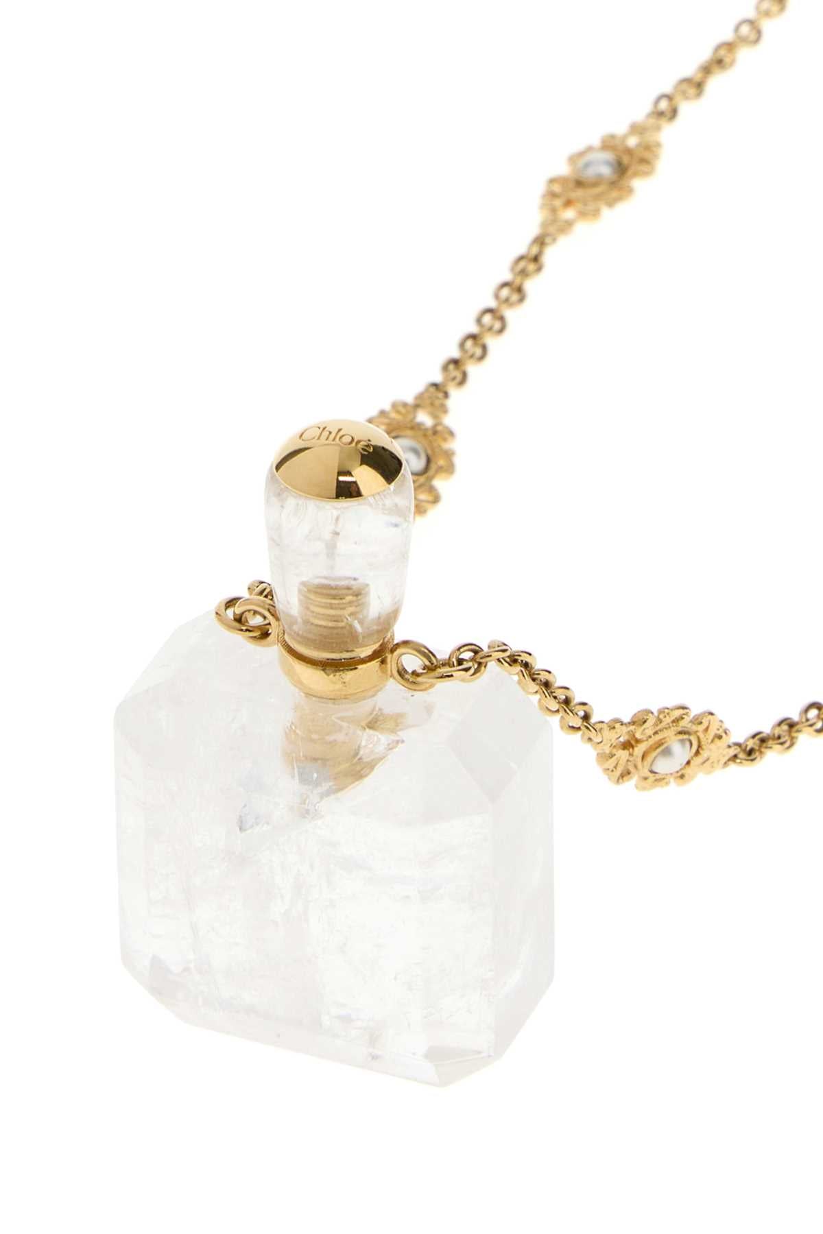 CHLOÉ Gold Metal Elixir Necklace