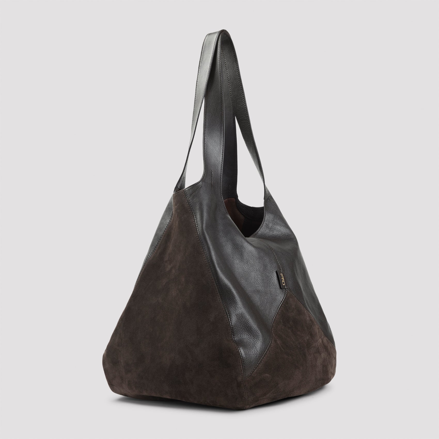 CHLOÉ Buffalo Leather Balloon Shoulder Handbag