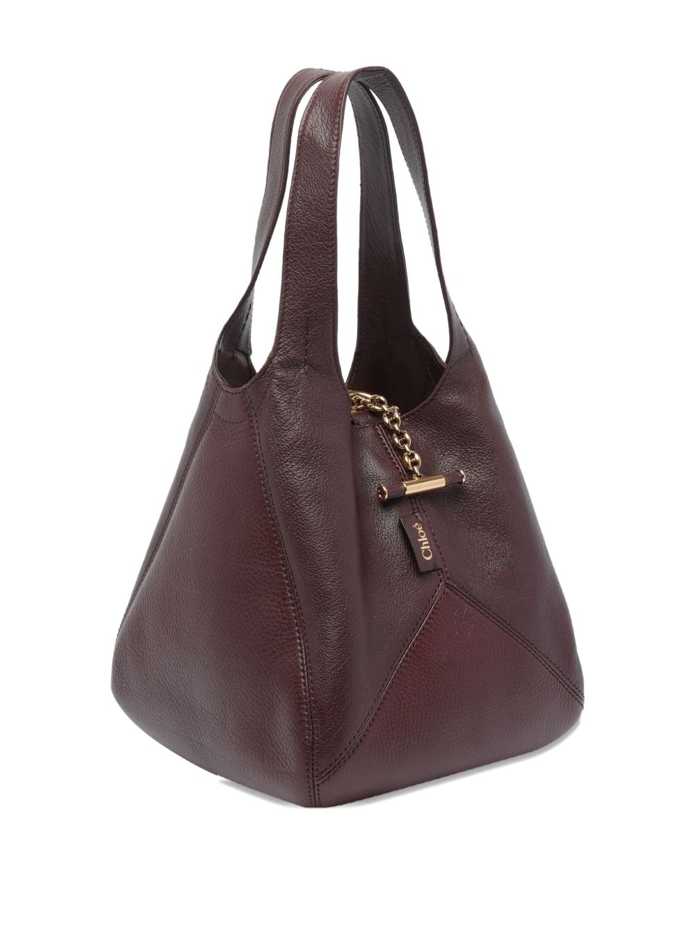 CHLOÉ Mini Leather Hobo Handbag