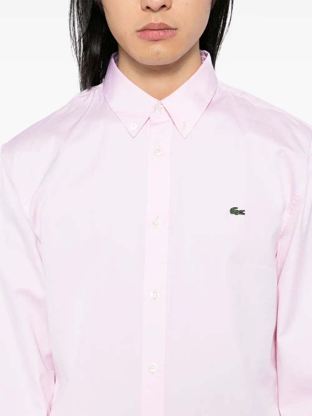 LACOSTE Regular Fit Cotton Shirt for Men - FW25 Collection