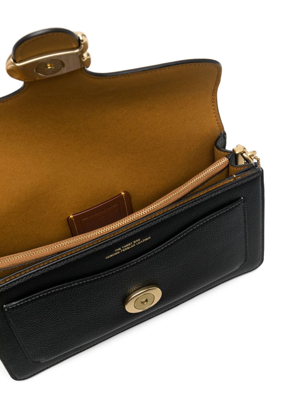 COACH Mini Leather Crossbody Handbag