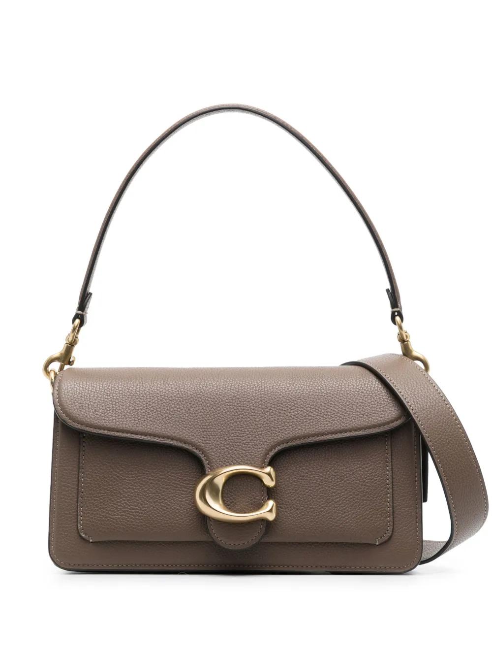 COACH Mini Leather Shoulder Handbag