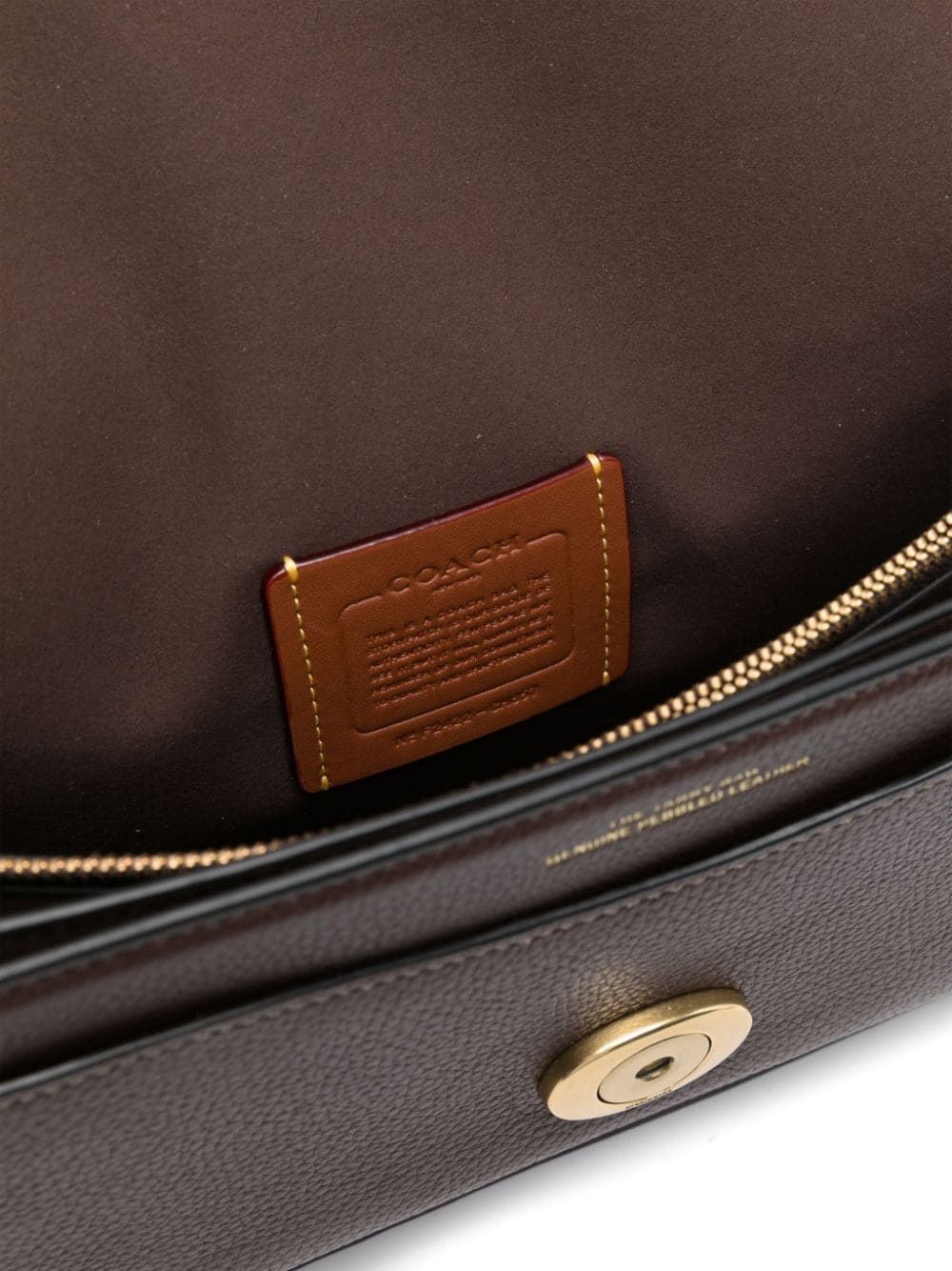 COACH Pebble Leather Tabby Shoulder Bag - Stylish Mini Design