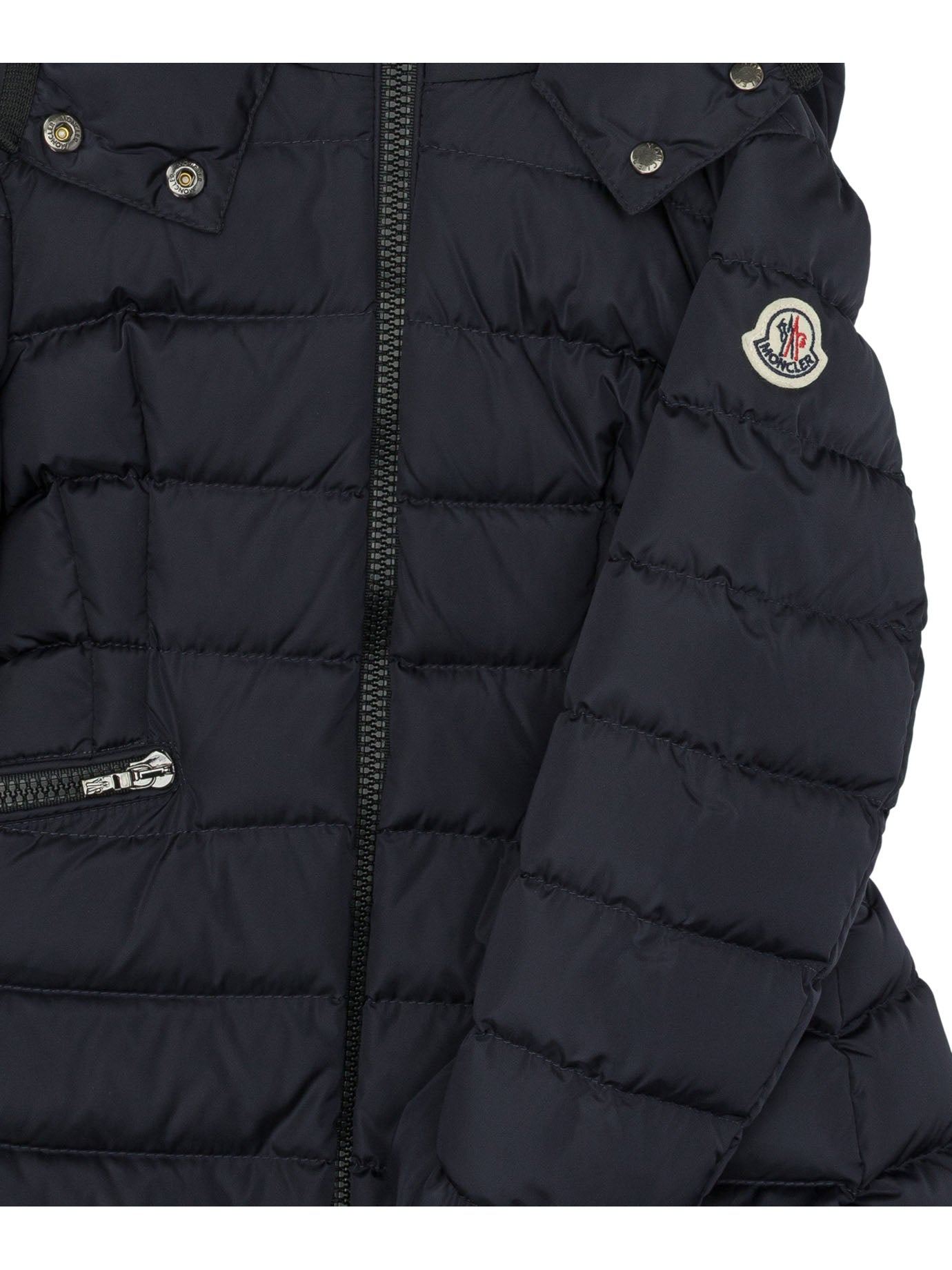 MONCLER KIDS Charpal Long Down Jacket for Boys