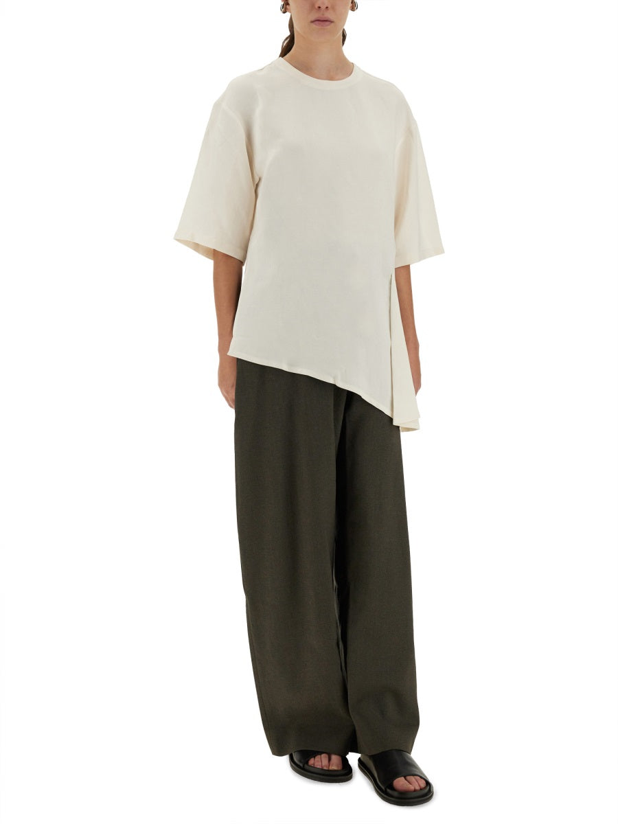 STUDIO NICHOLSON Chic Women's Wool Blend Pants - Size 8 UK