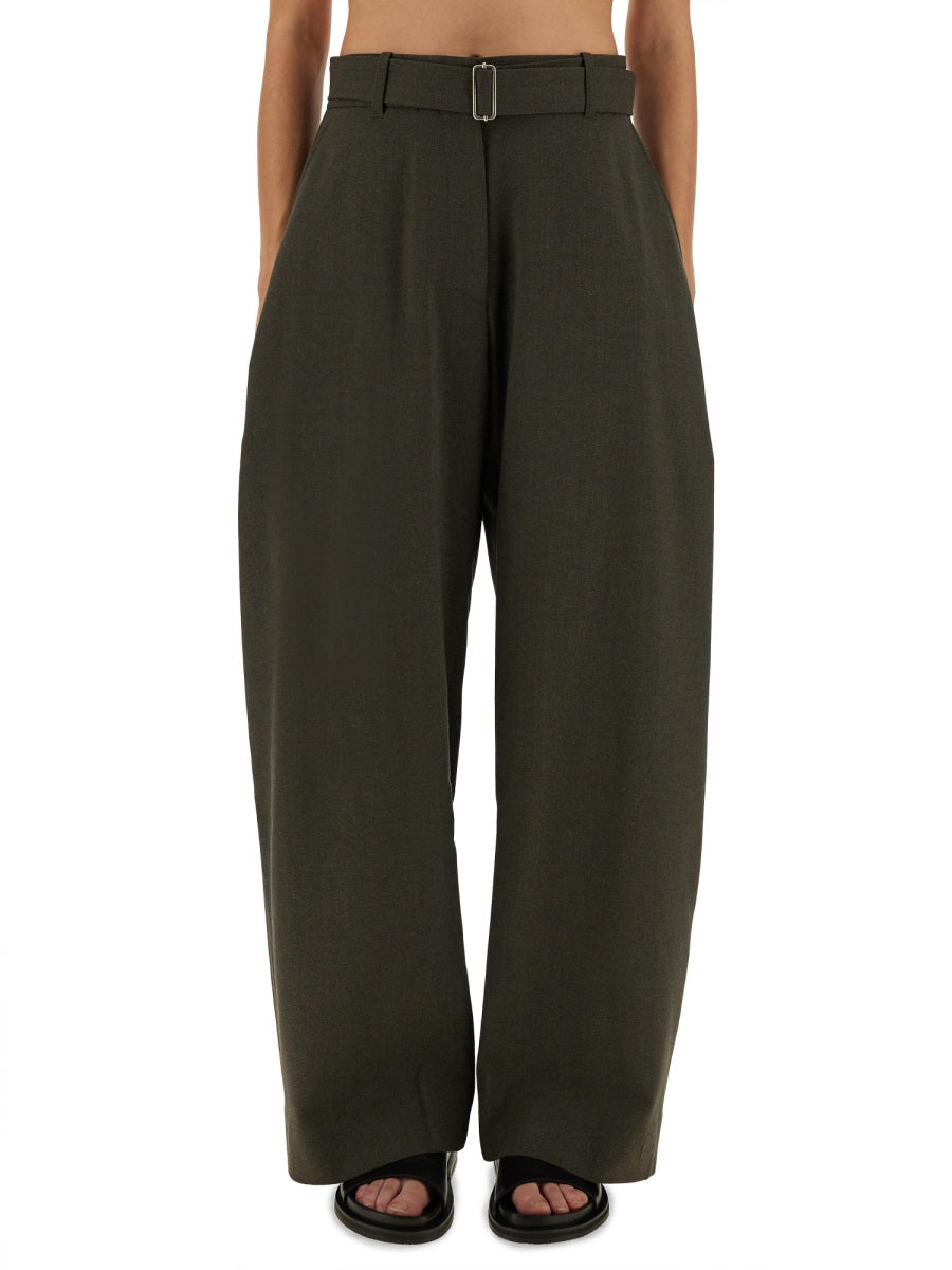 STUDIO NICHOLSON Chic Women's Wool Blend Pants - Size 8 UK