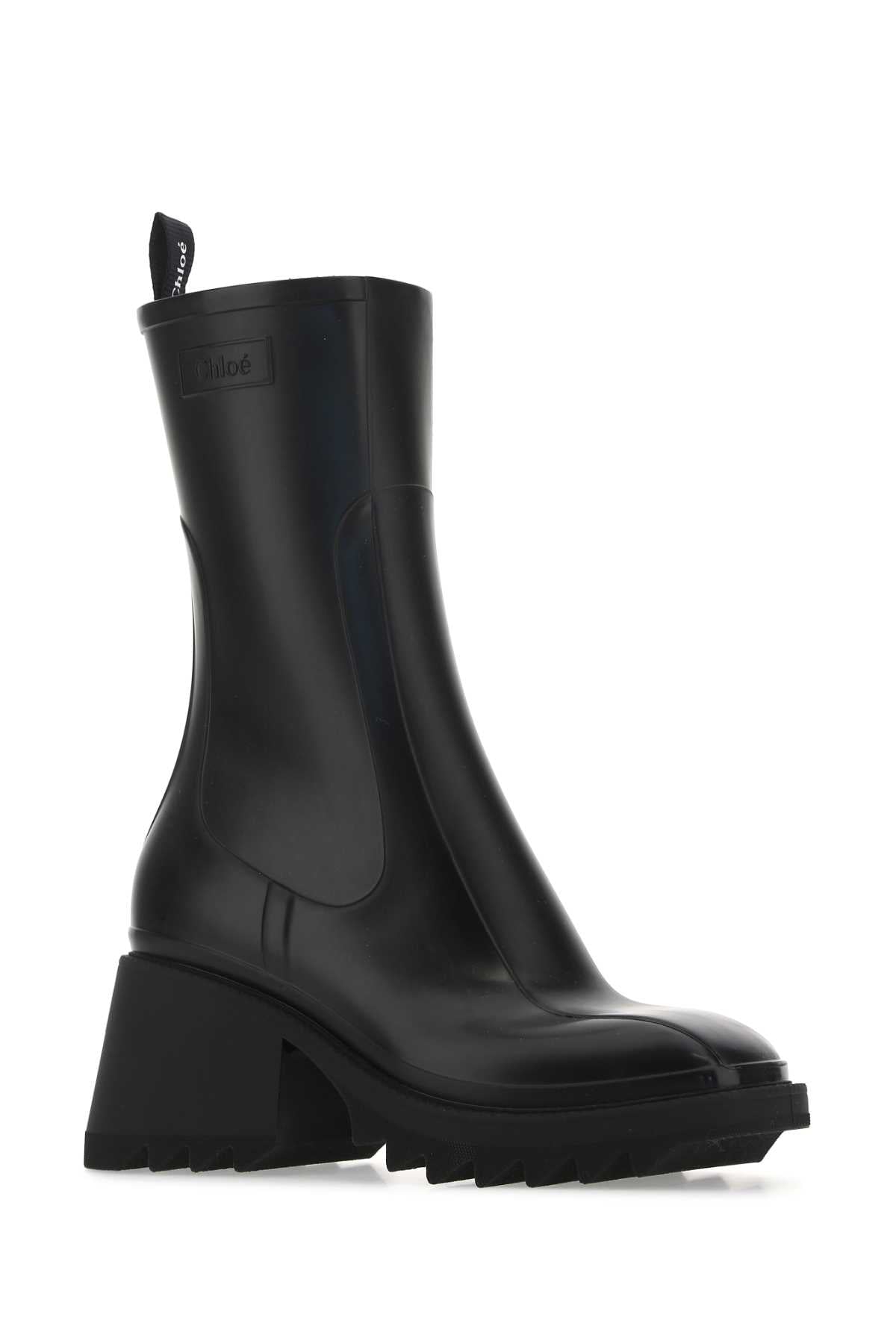 CHLOÉ Betty Rain Boots with 50mm Heel Height