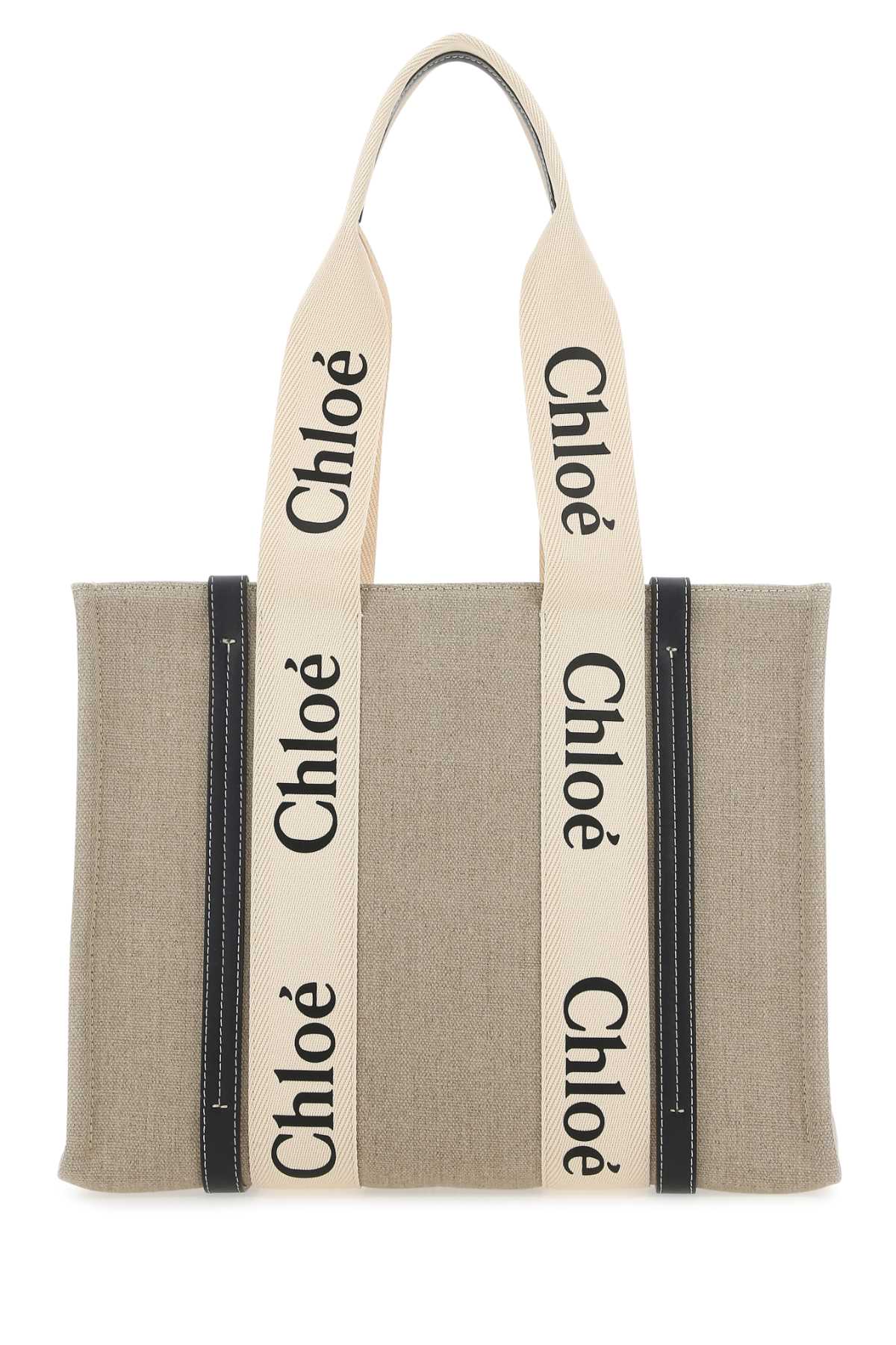 CHLOÉ Medium Canvas Tote Handbag