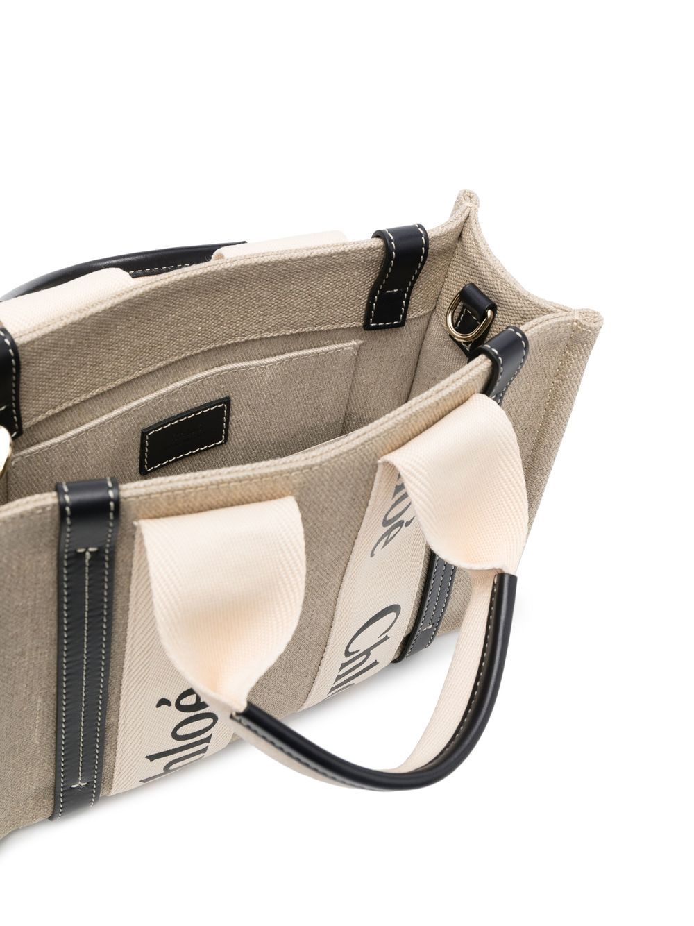 CHLOÉ Mini Canvas Shopping Handbag