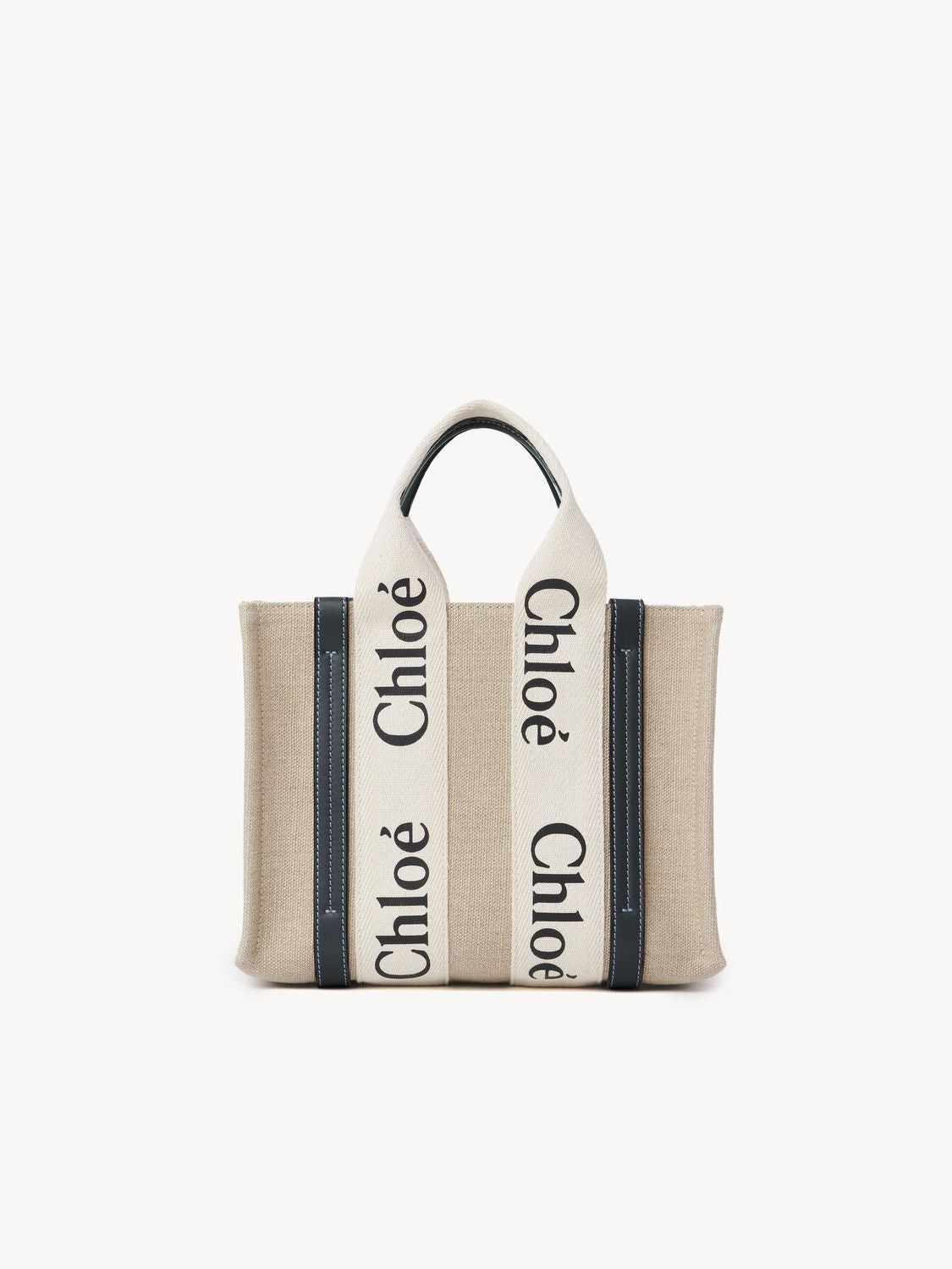CHLOÉ Mini Multicolor Fabric Small Shopping Handbag