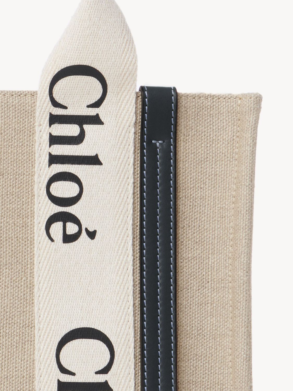 CHLOÉ Mini Multicolor Fabric Small Shopping Handbag